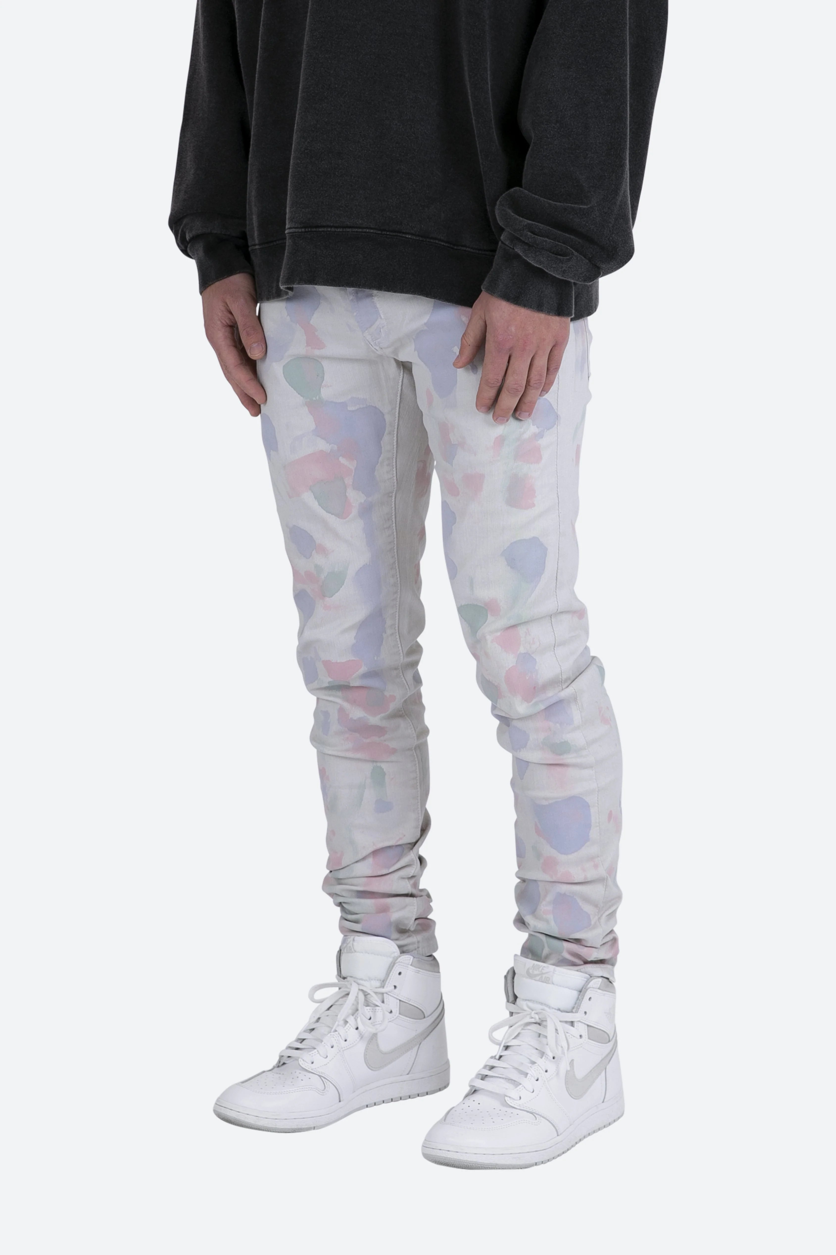 M363 Painted Slim Denim | Off White - Image 3