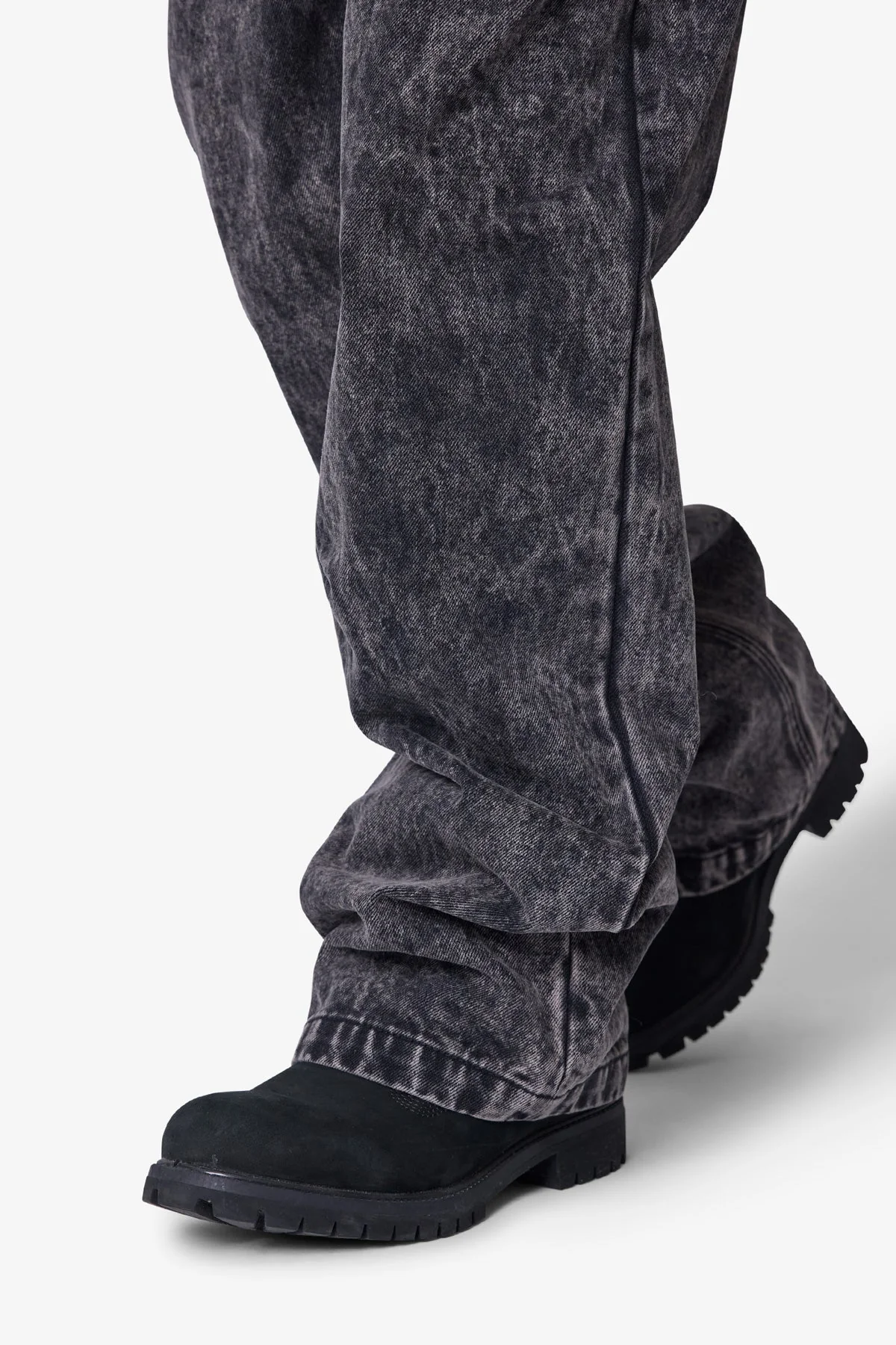 Baggy Moto Denim | Vintage Black - Image 7