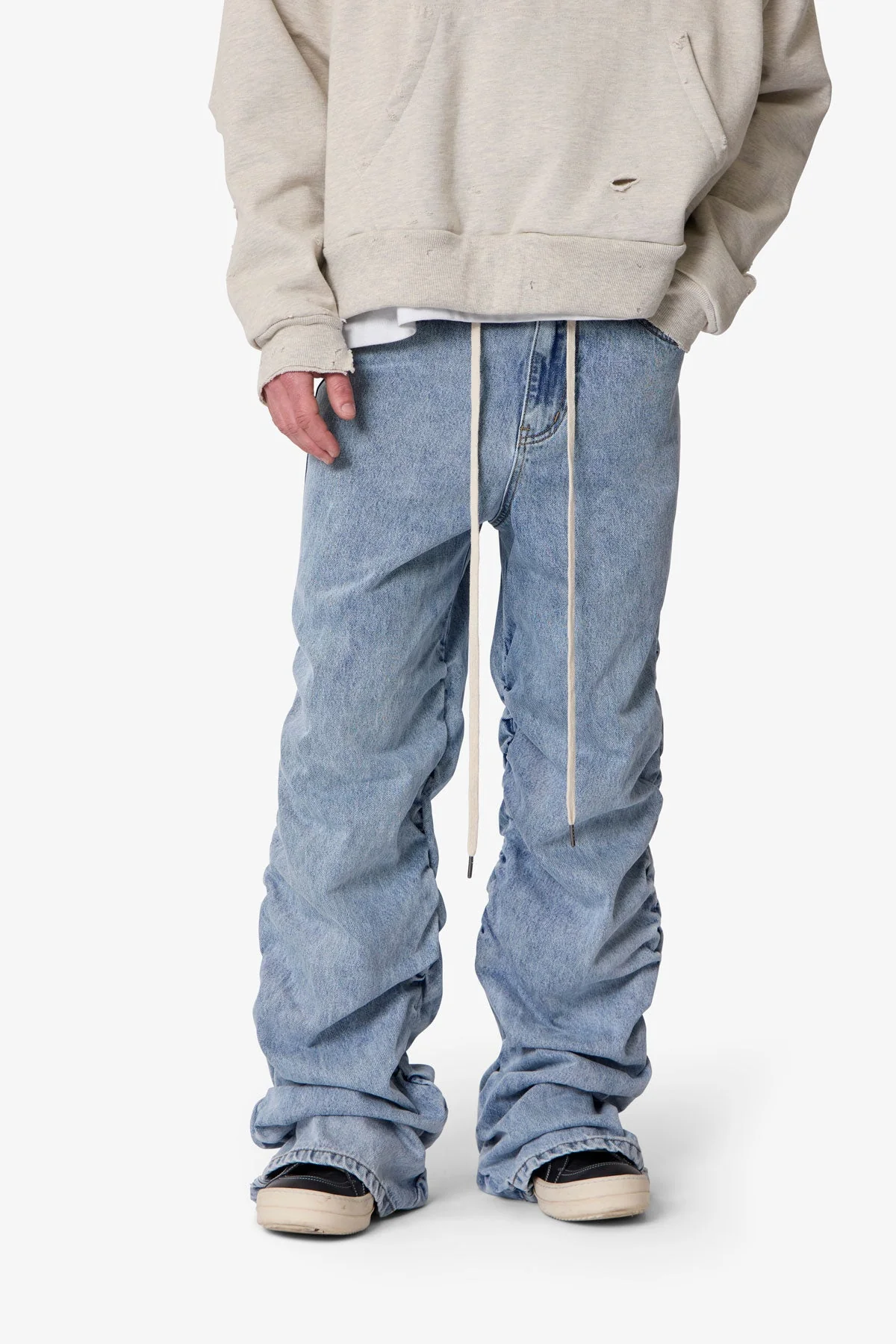 Ruched Denim | Light Blue - Image 6
