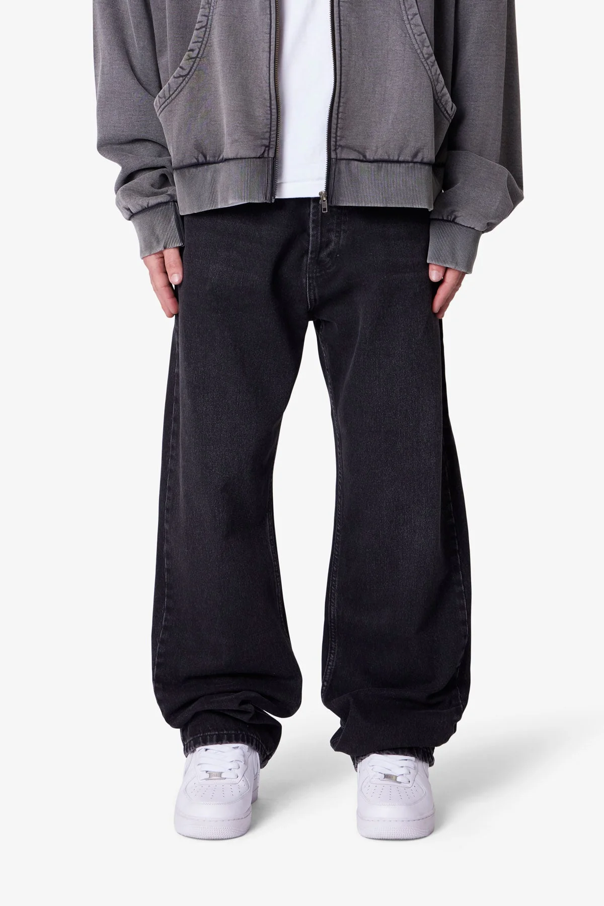 Ultra Baggy Denim | Stone Wash Black