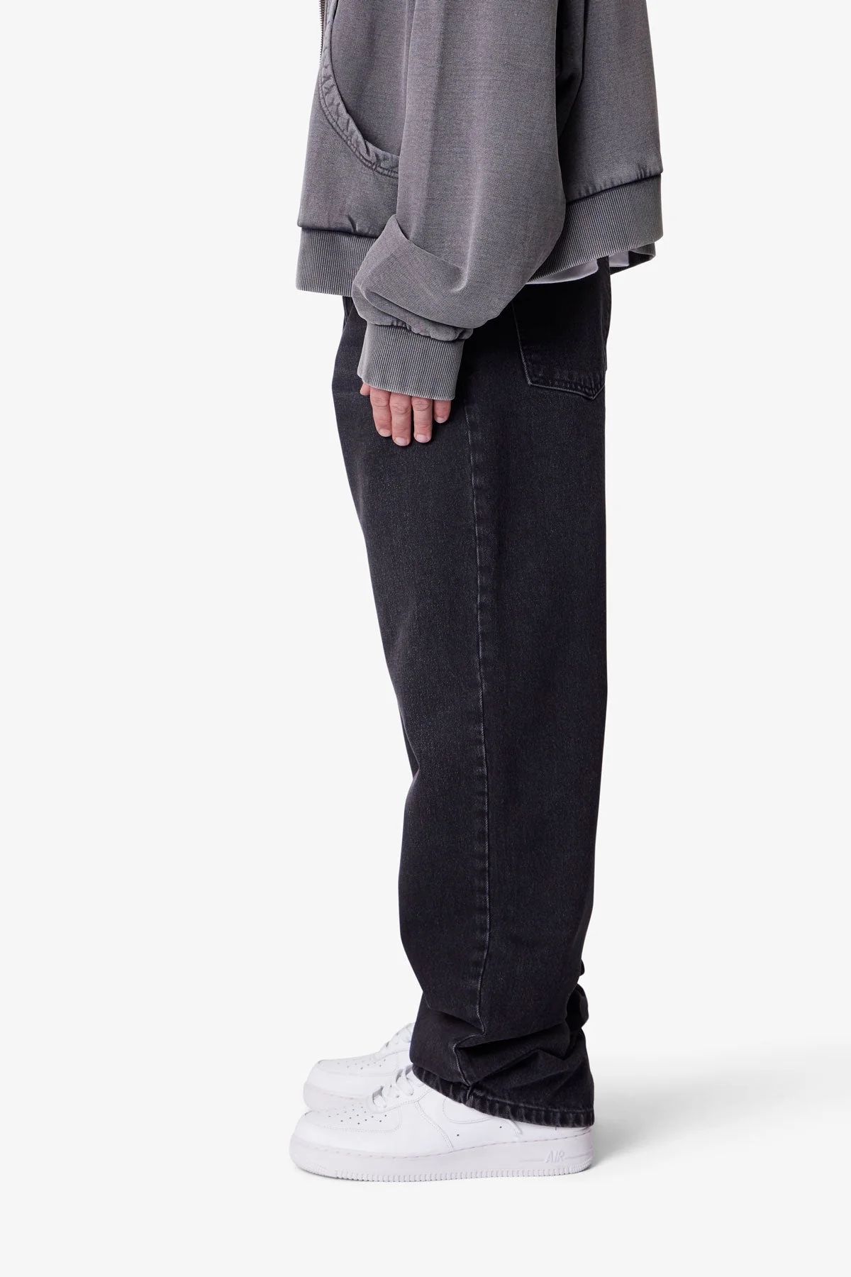 Ultra Baggy Denim | Stone Wash Black - Image 4