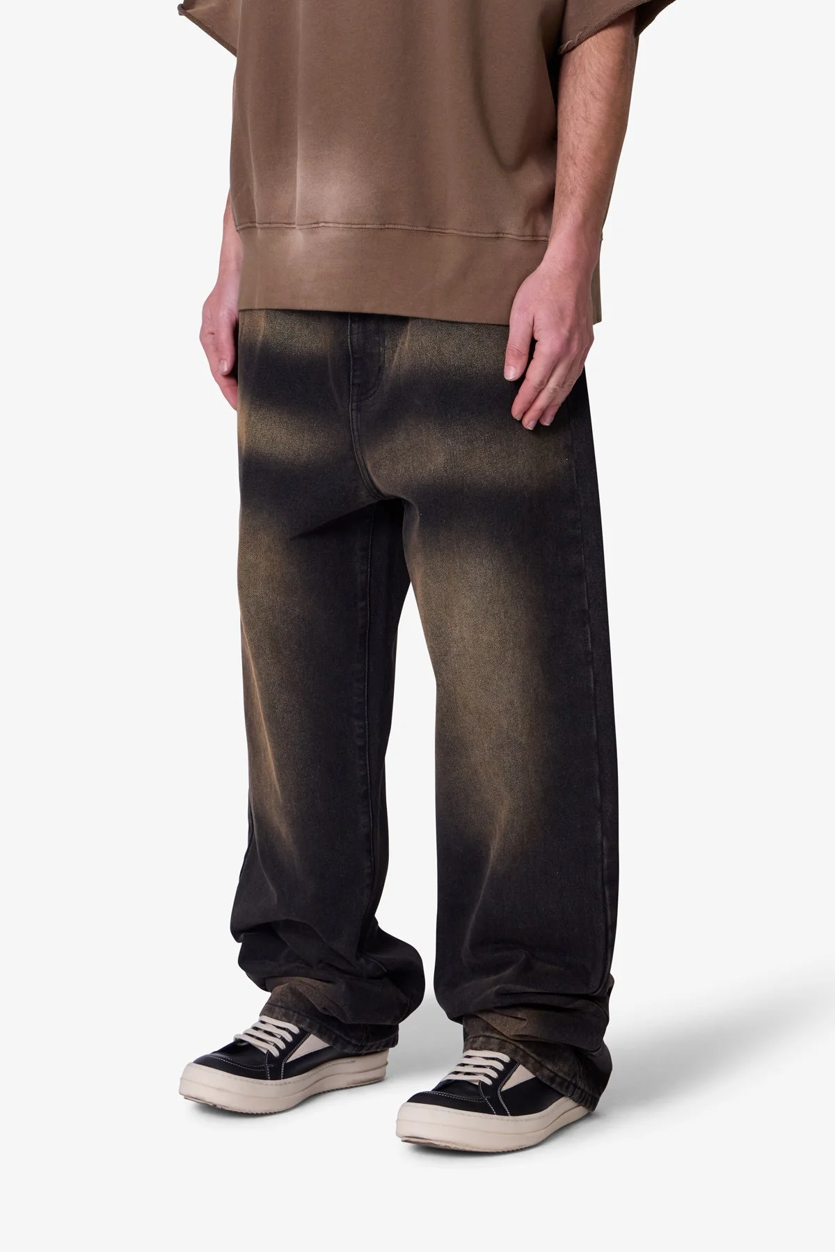 Ultra Baggy Dried Denim | Washed Black - Image 3
