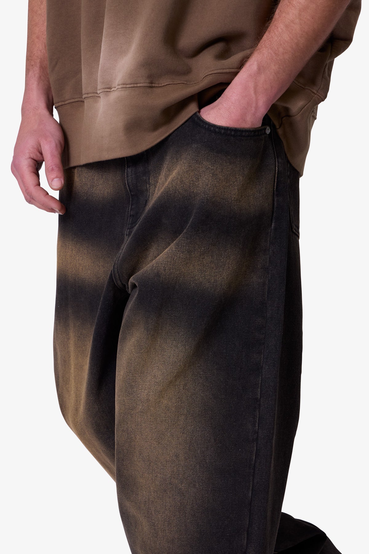 Ultra Baggy Dried Denim | Washed Black - Image 6