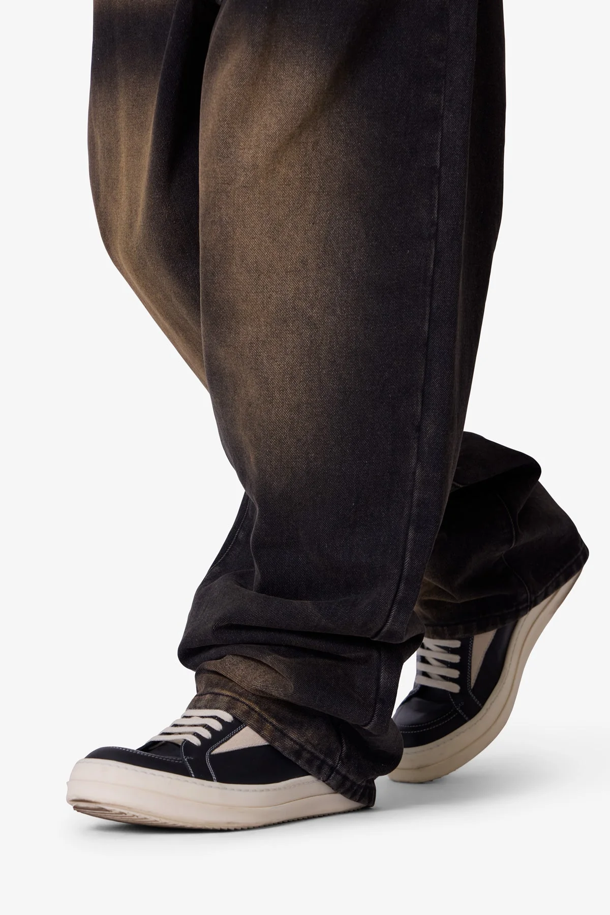 Ultra Baggy Dried Denim | Washed Black - Image 8