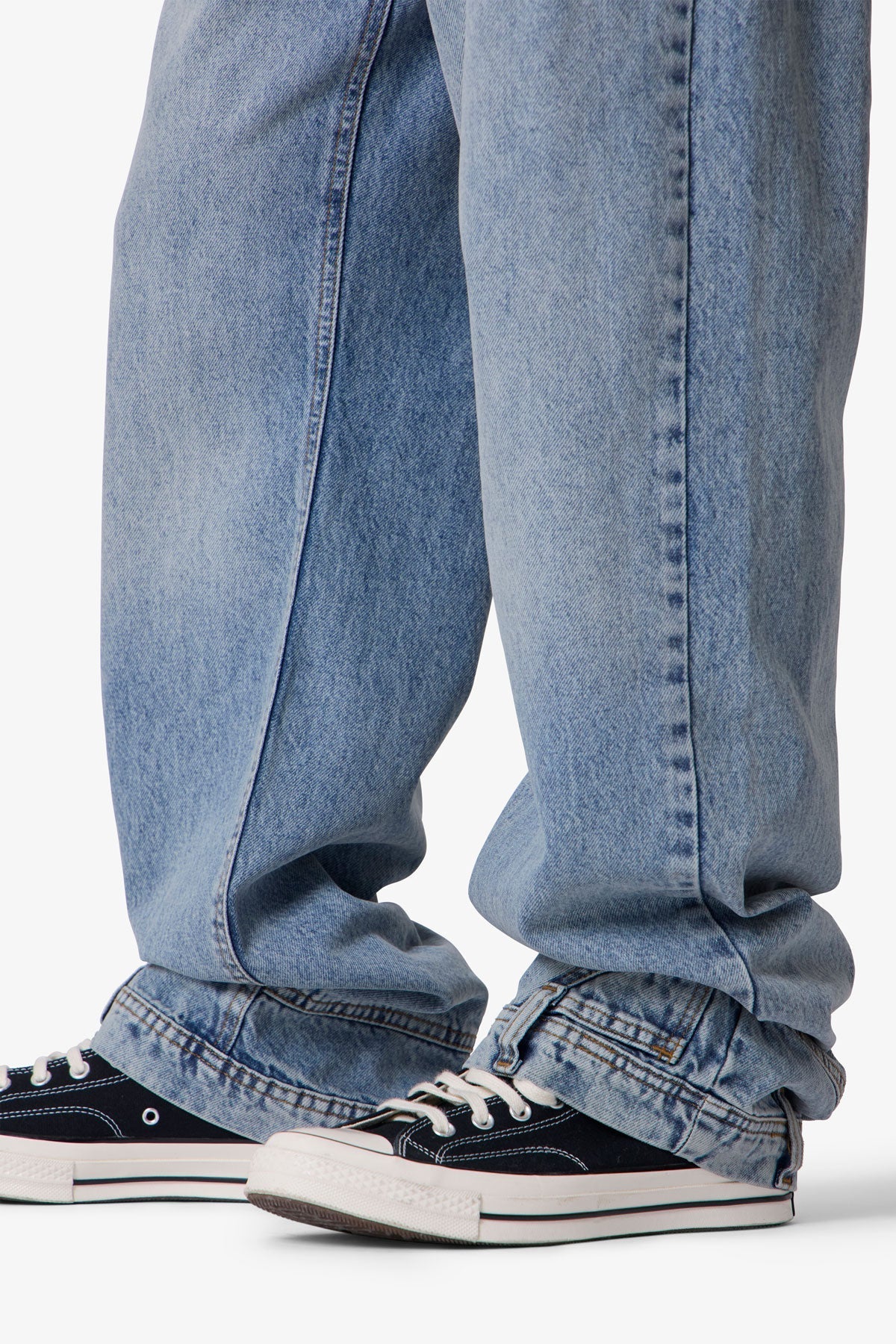 Ultra Baggy Reconstructed Denim | Washed Blue - Image 7