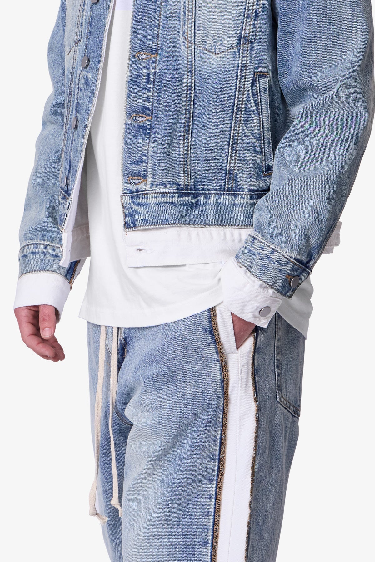 Border GN8 Jacket | Blue/White - Image 7