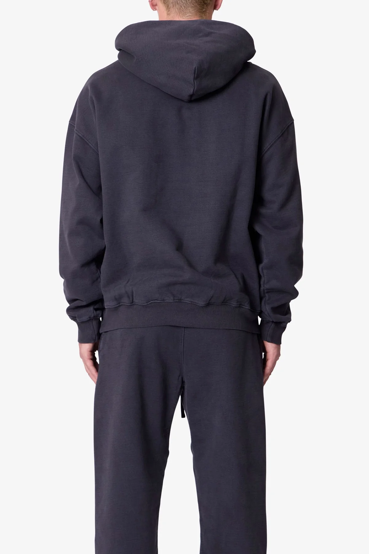 Heavy Basic Hoodie | Washed Black - Image 5
