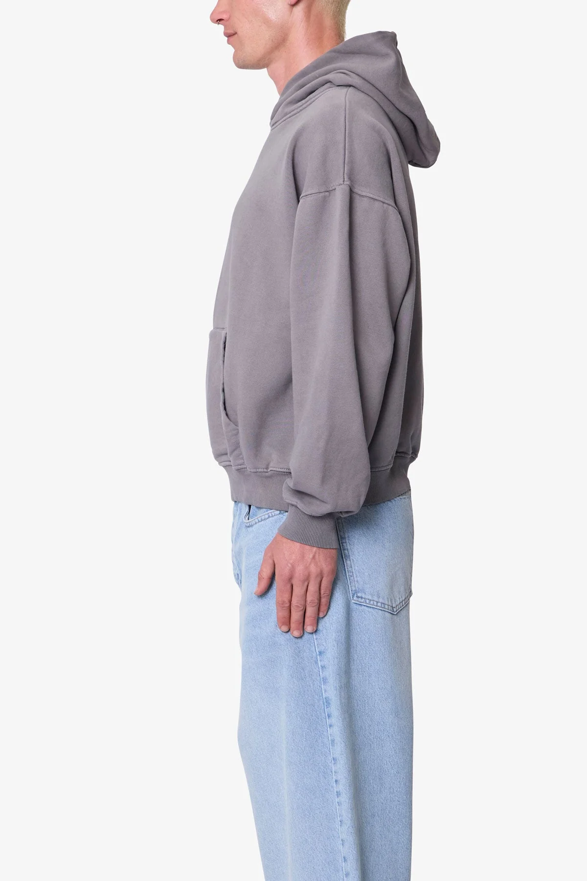 Heavy Every Day Hoodie | Washed Mauve - Image 4