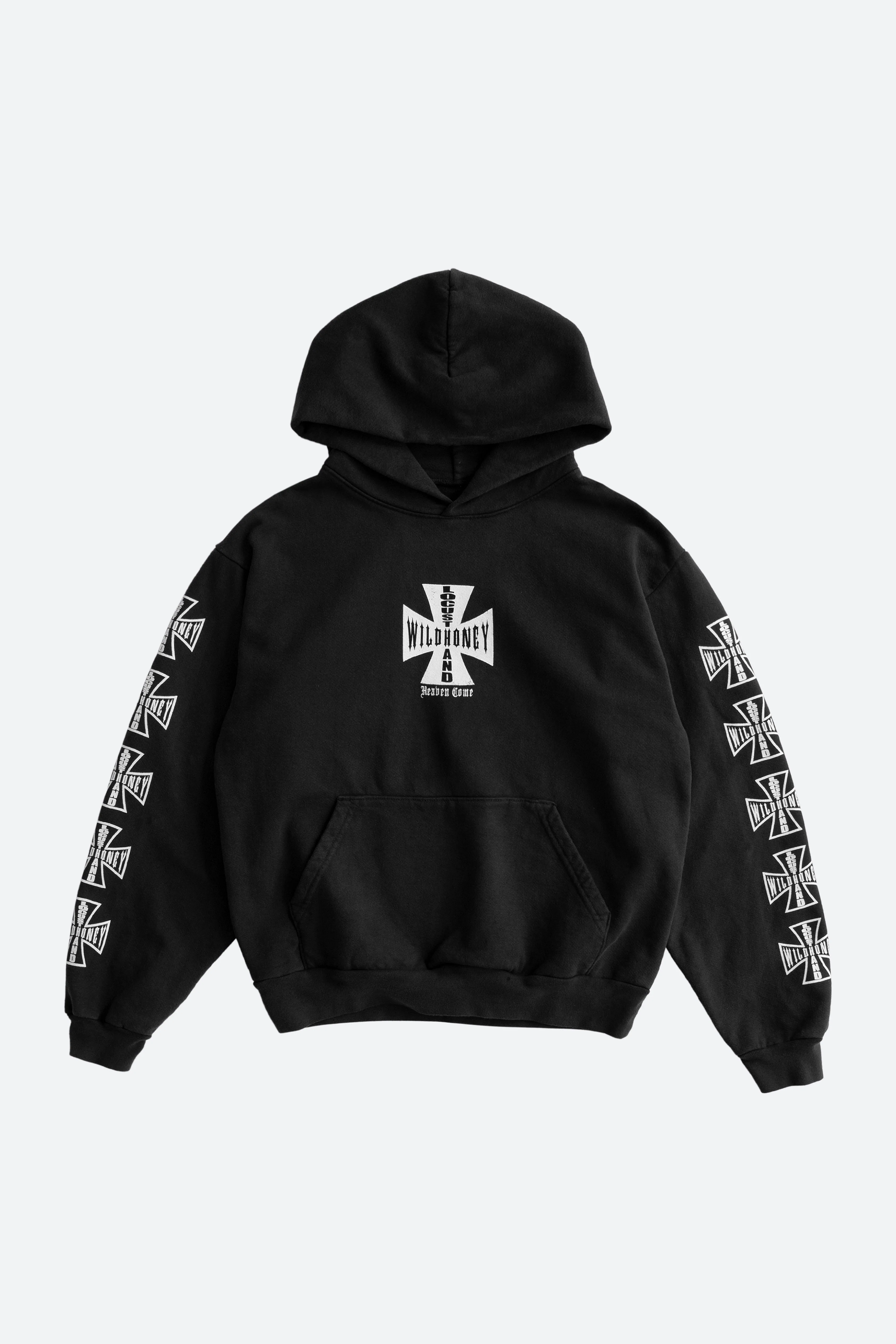 Sharpened Iron Hoodie | Vintage Black