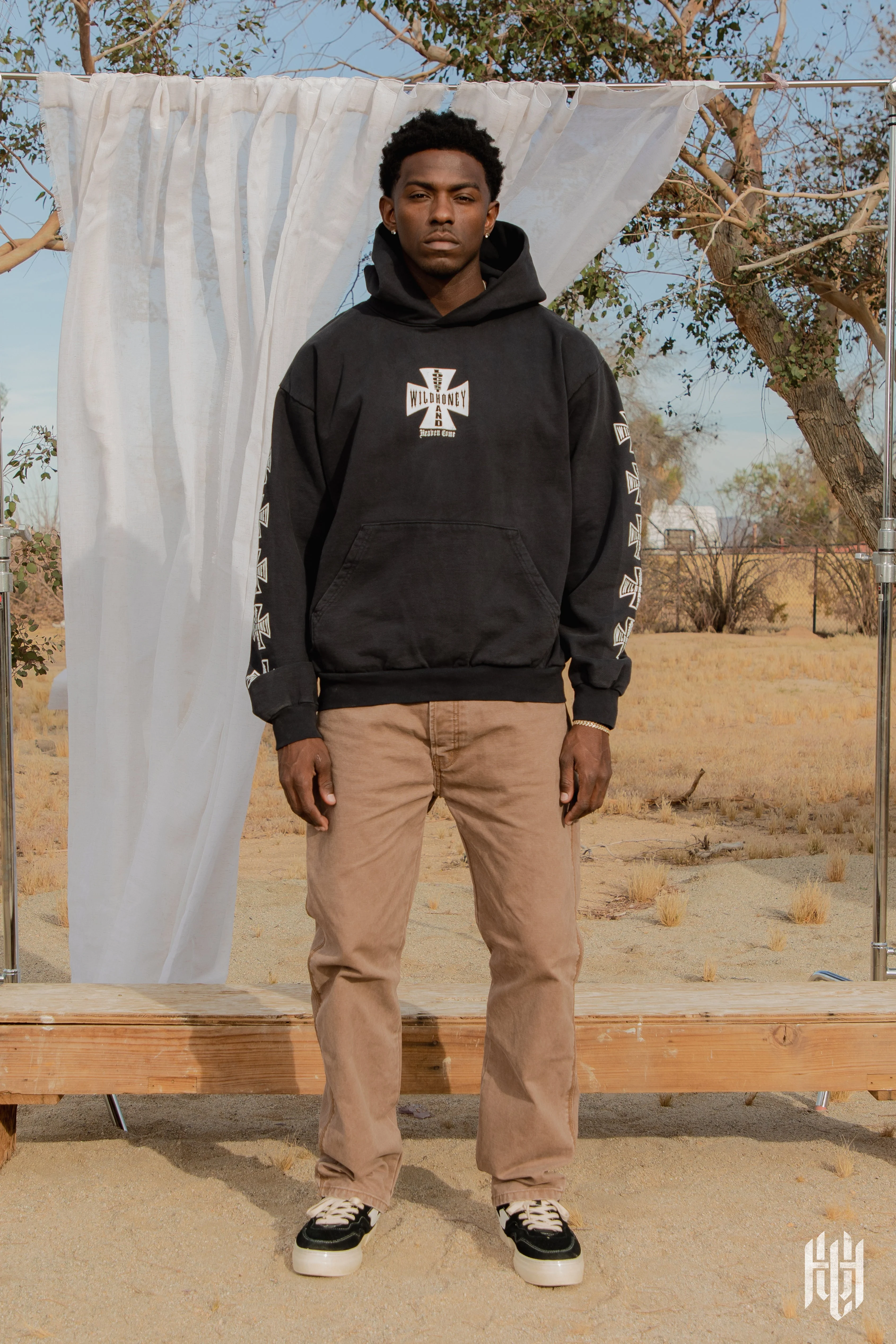 Sharpened Iron Hoodie | Vintage Black - Image 2