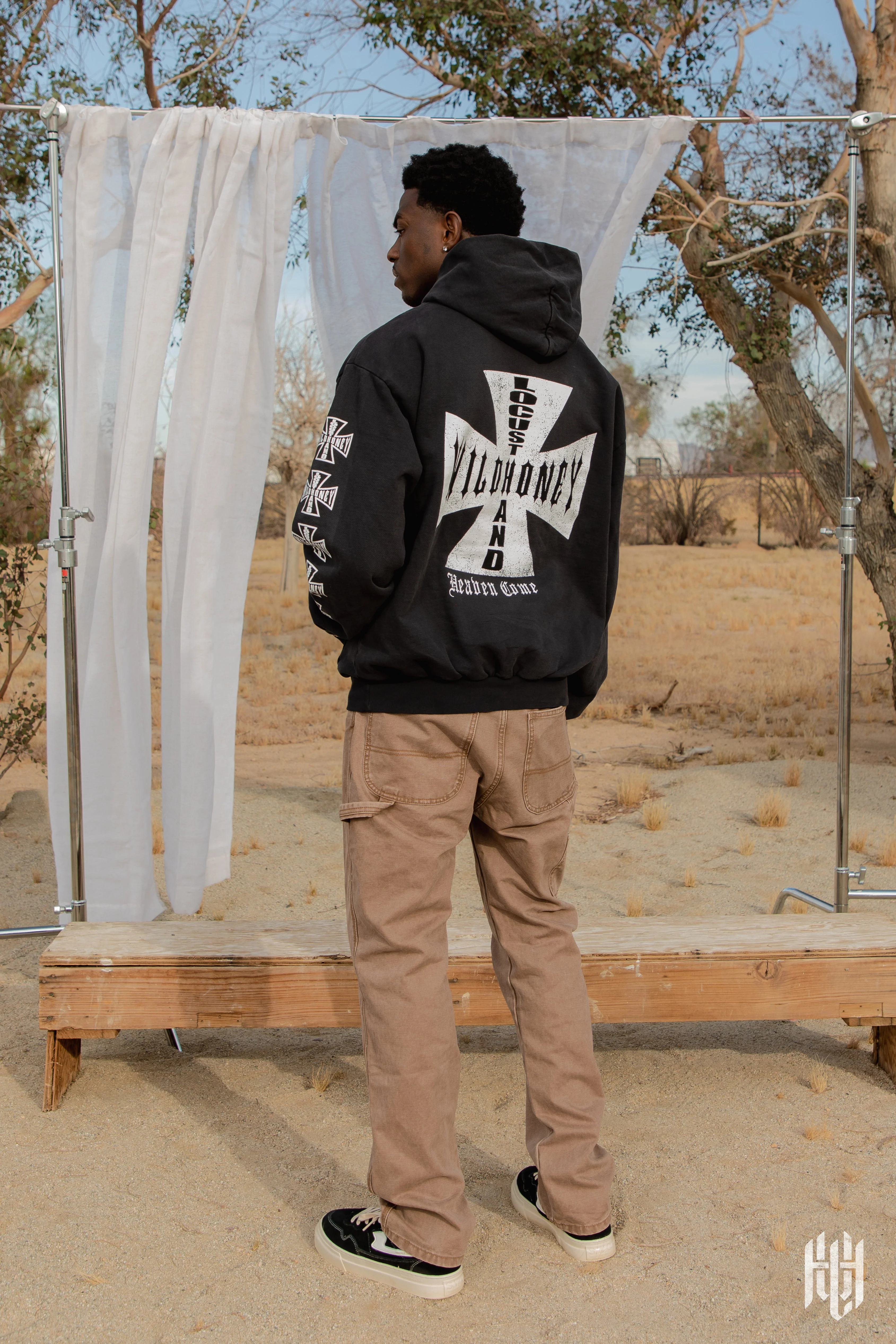 Sharpened Iron Hoodie | Vintage Black - Image 6