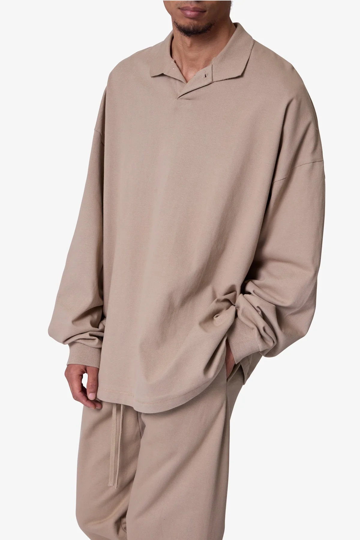 Every Day L/S Polo | Earth - Image 6