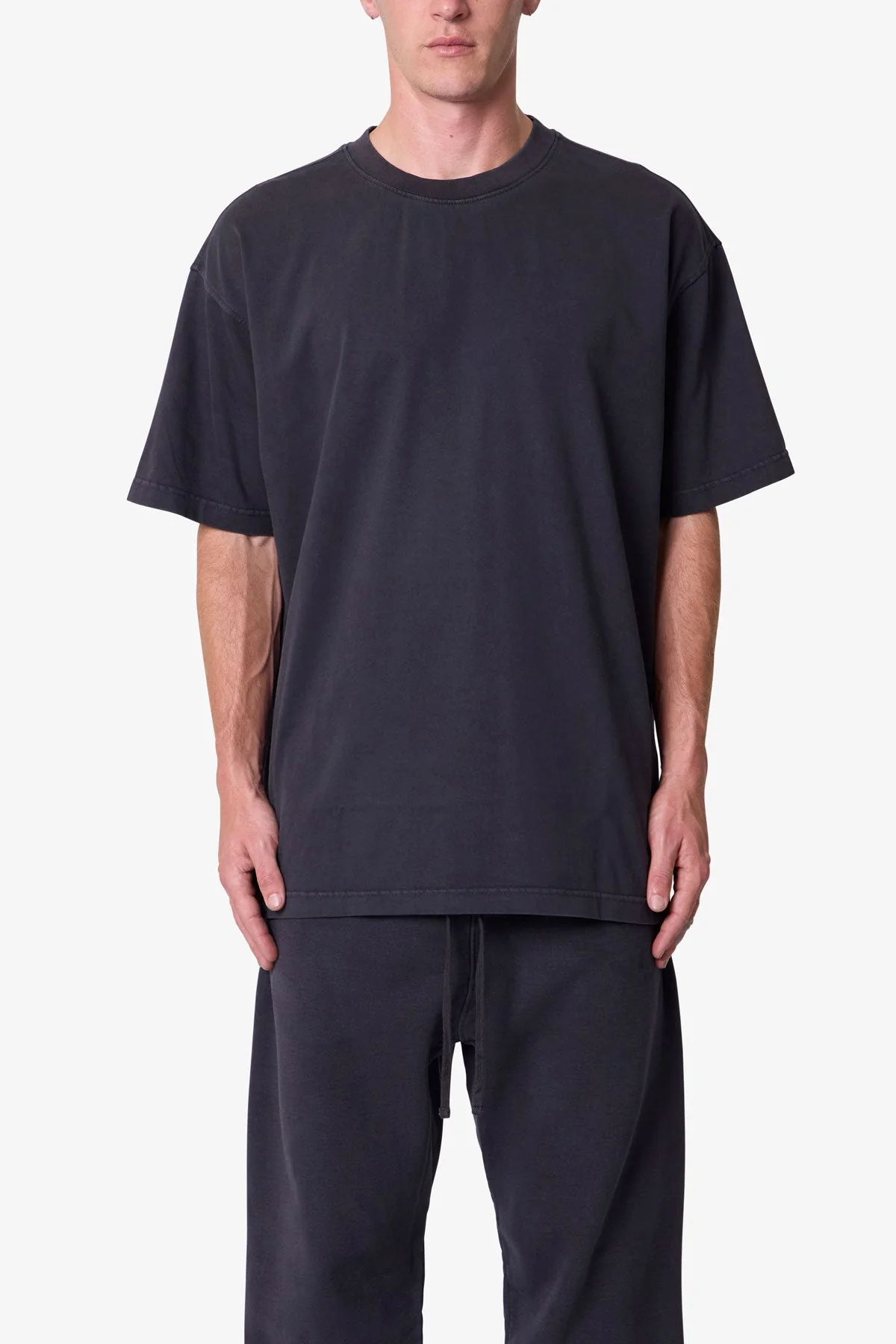 Heavy Basic Tee | Washed Black - Image 2