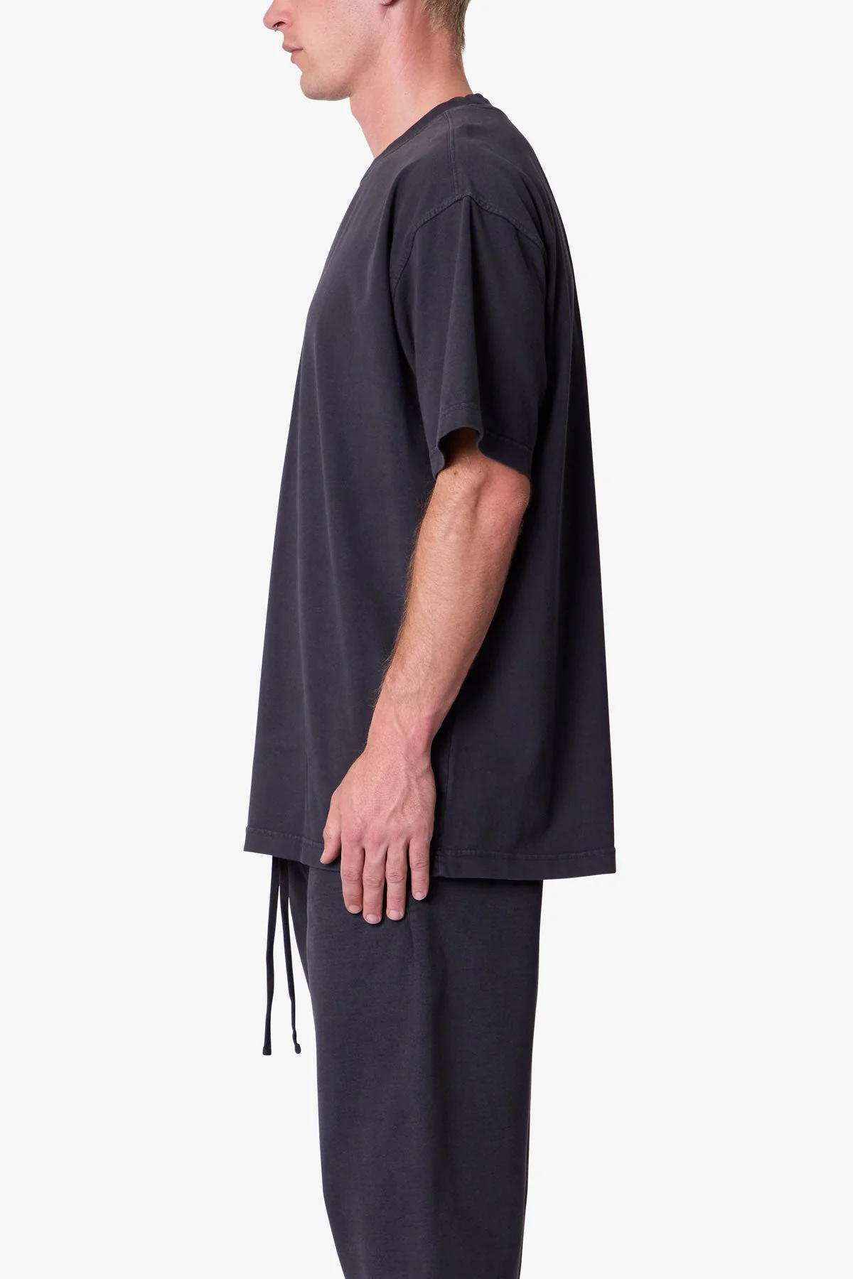 Heavy Basic Tee | Washed Black - Image 4