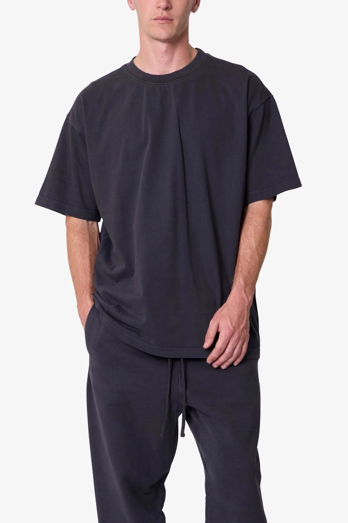 Heavy Basic Tee | Washed Black - Image 6