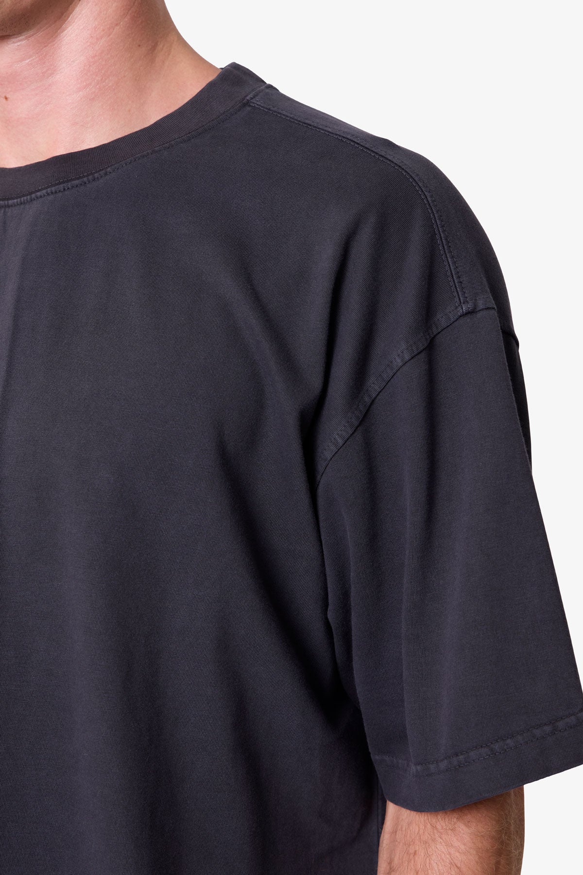 Heavy Basic Tee | Washed Black - Image 7