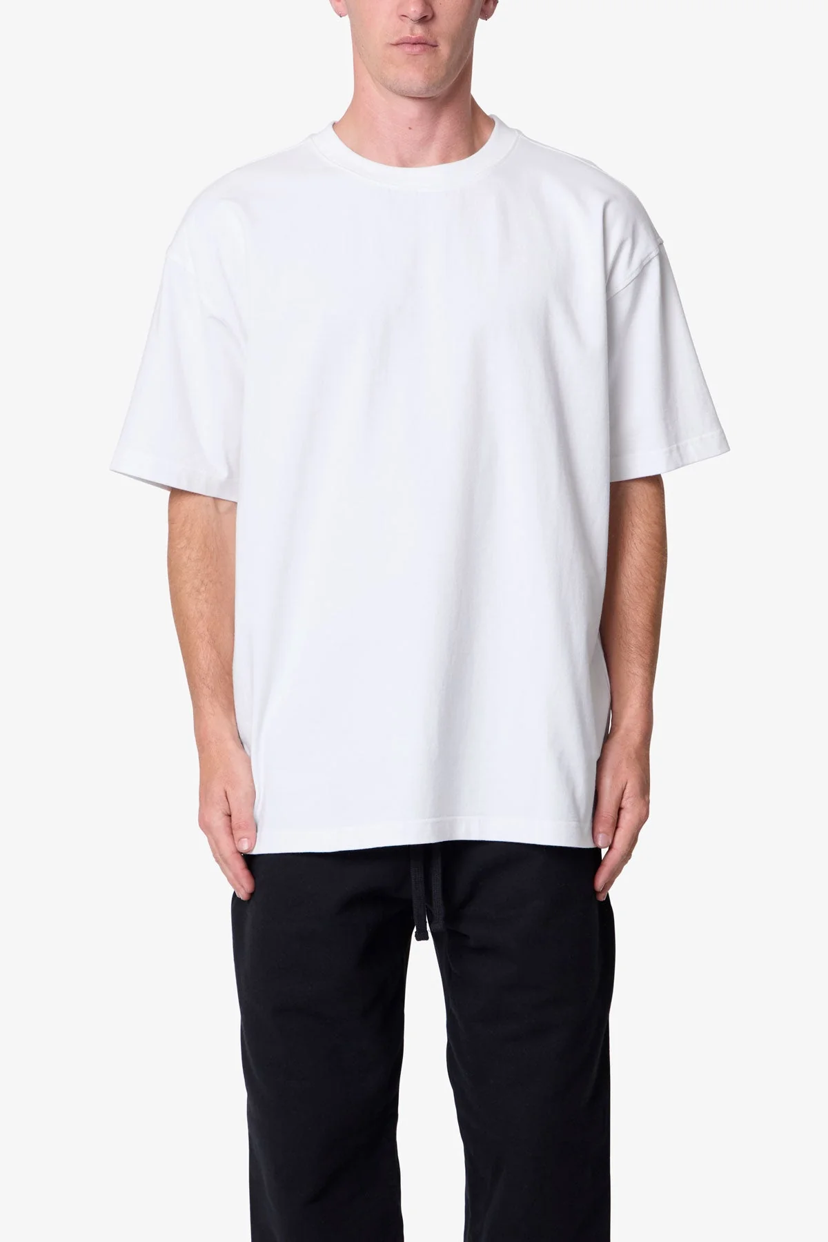 Heavy Basic Tee | White - Image 2