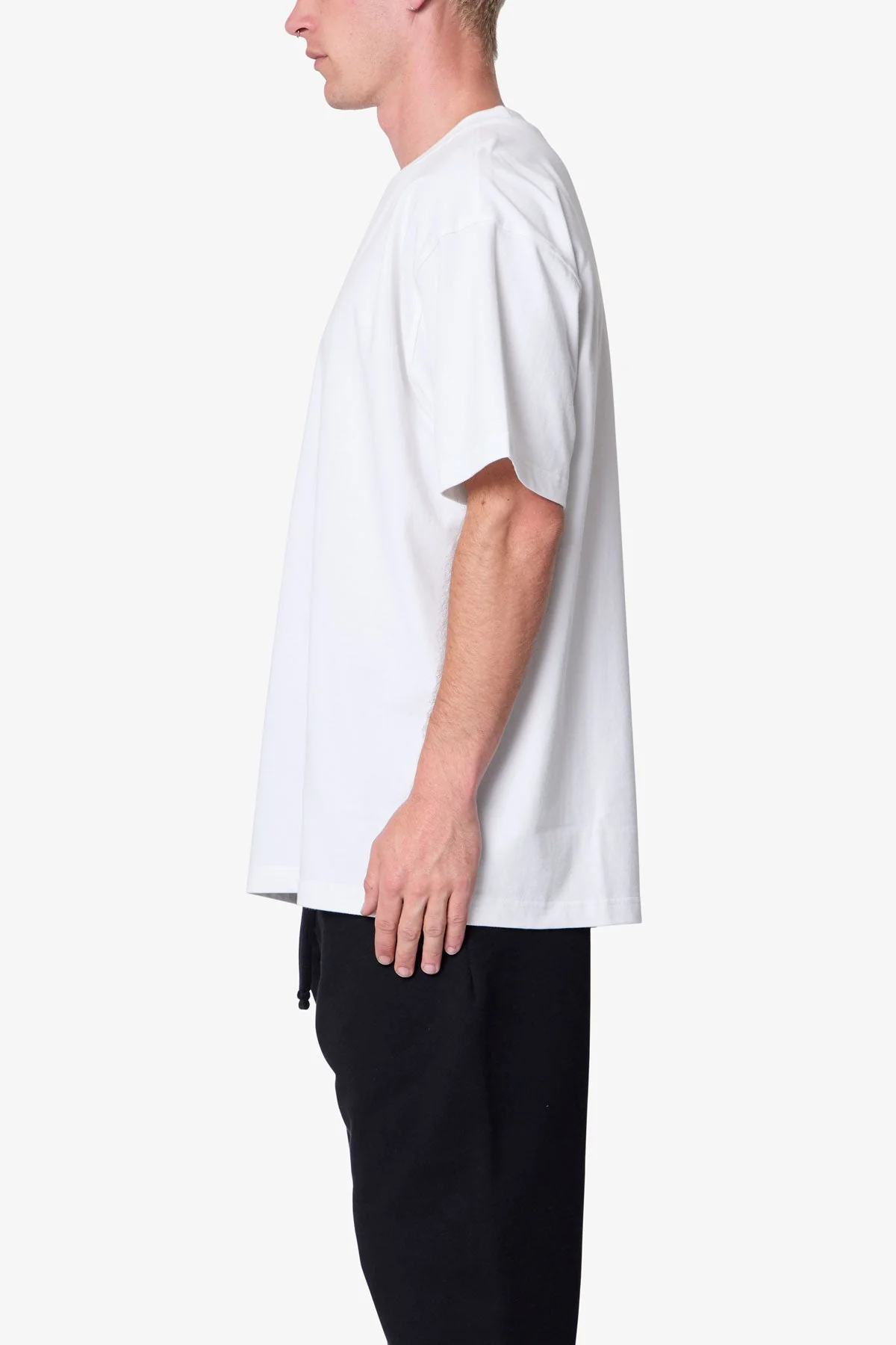 Heavy Basic Tee | White - Image 4