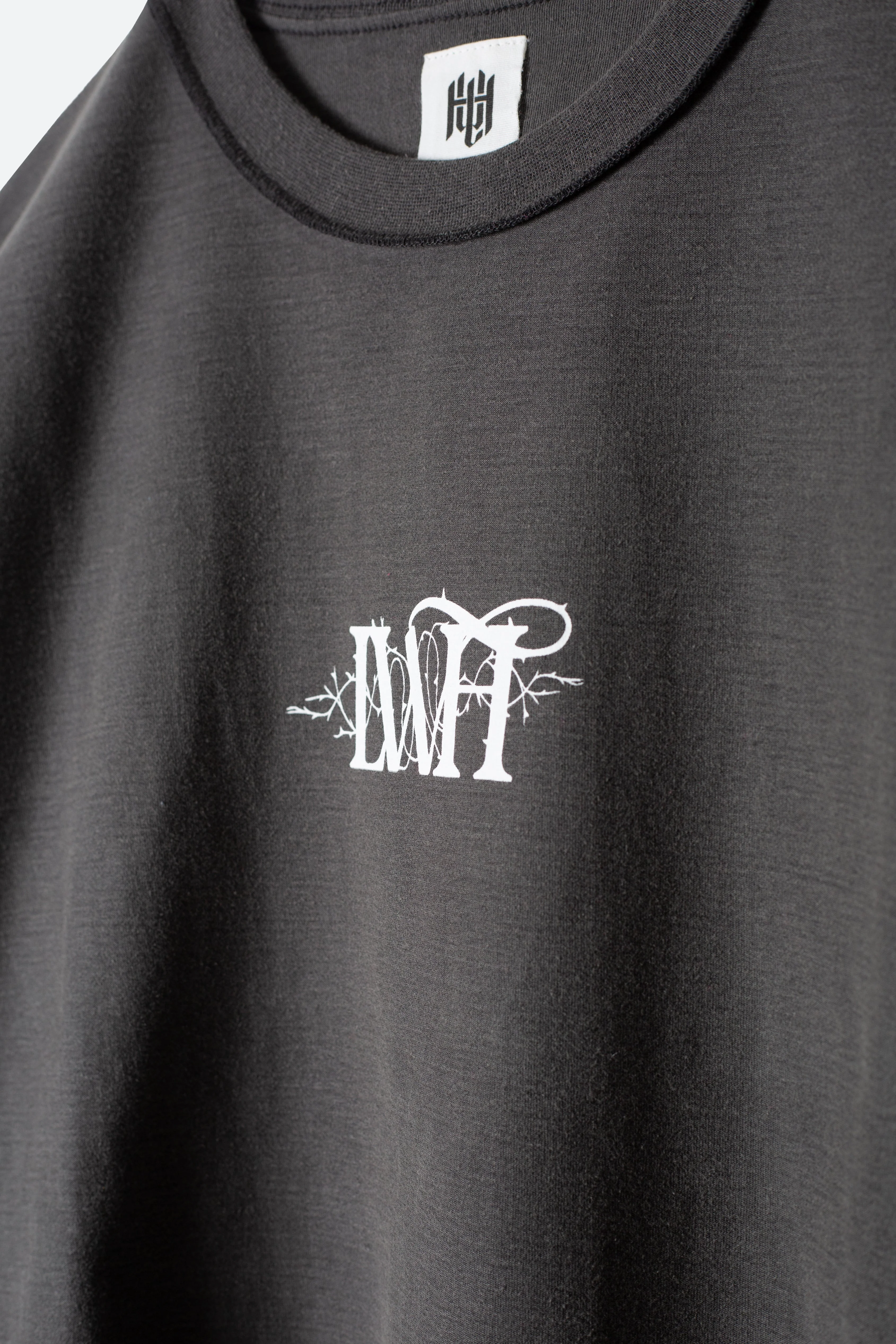 LWH Thorn Logo L/S Tee | Vintage Black - Image 6