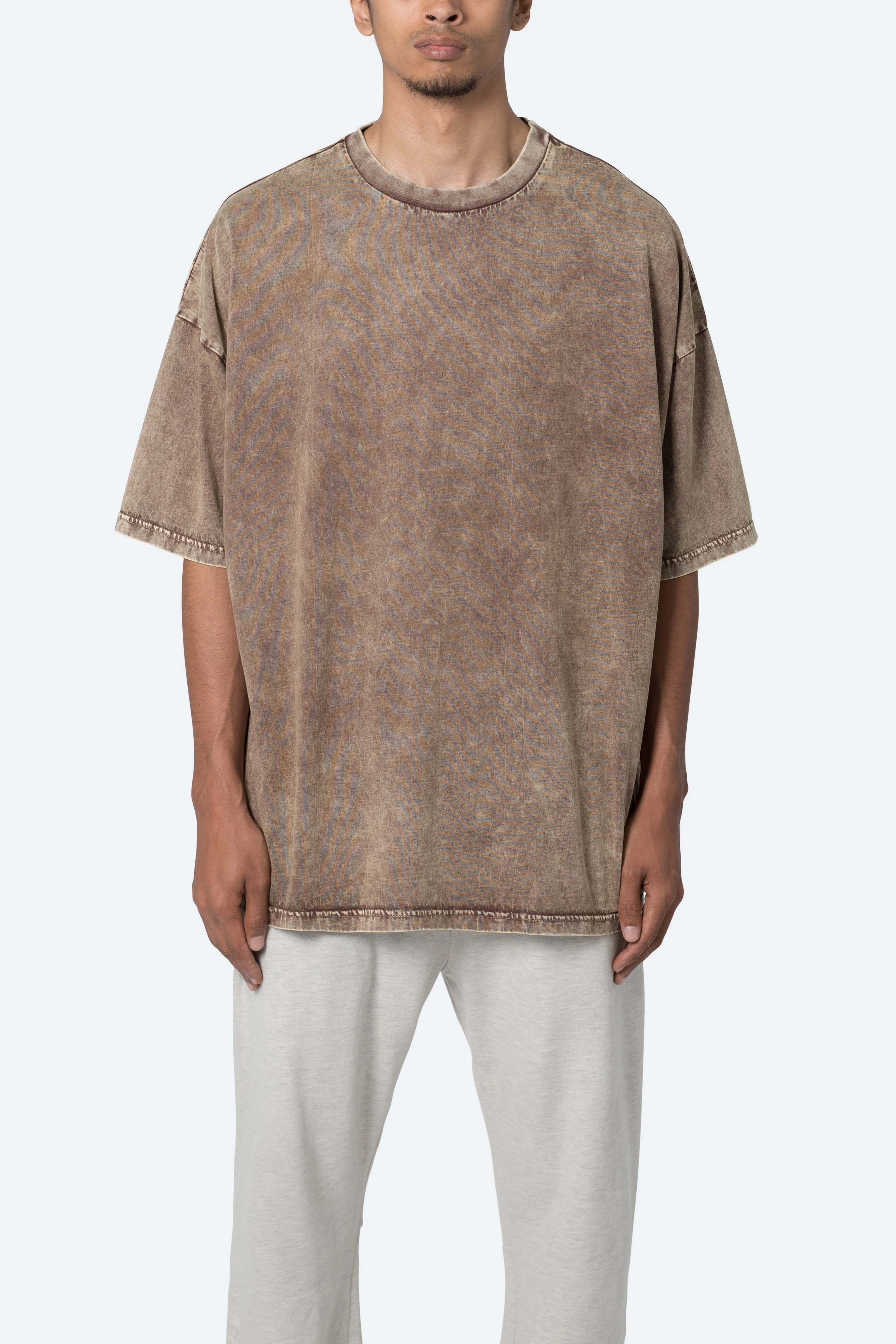 Oversized Acid Tee | Brown - Image 2