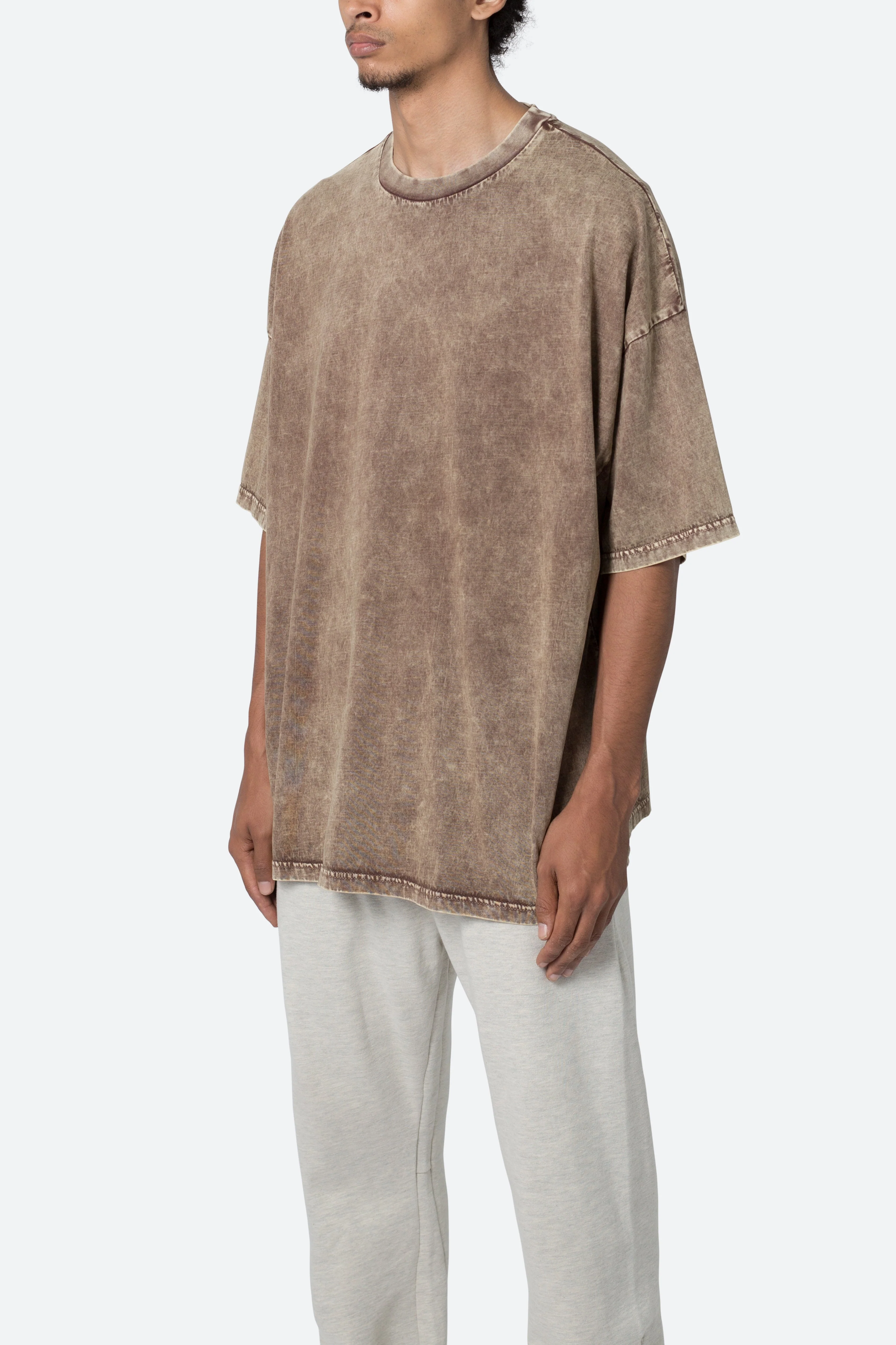 Oversized Acid Tee | Brown - Image 3