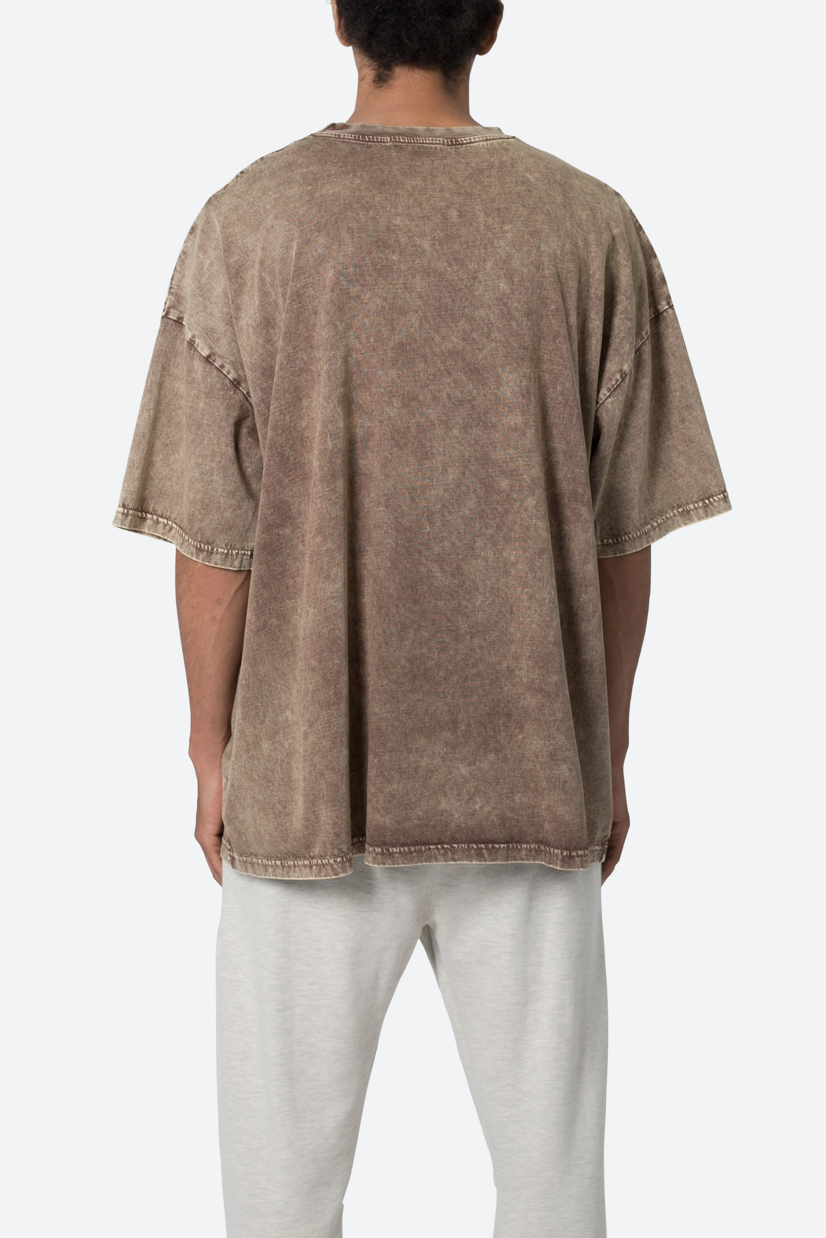 Oversized Acid Tee | Brown - Image 5