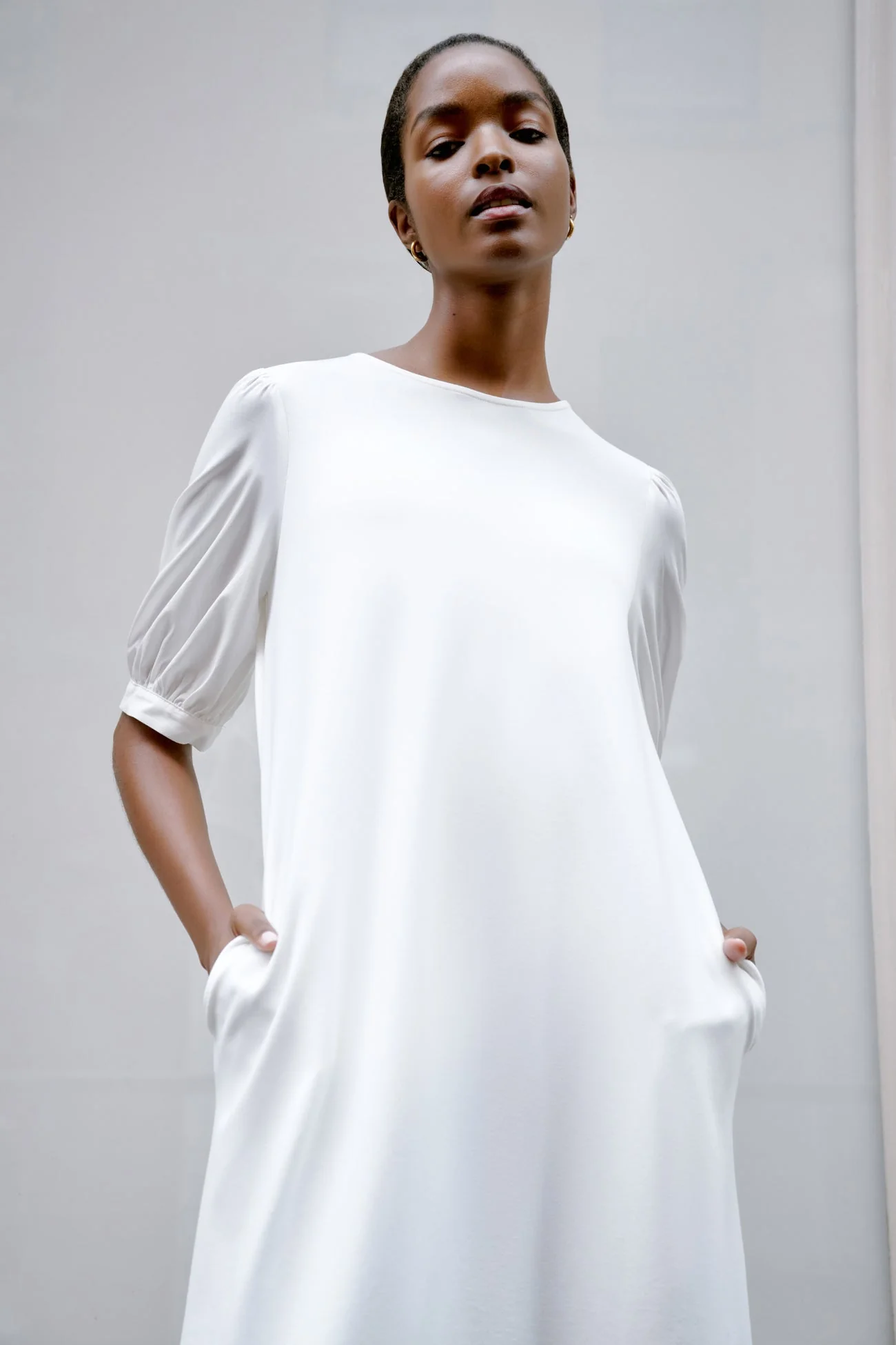 Olivia Dress | Off White - Image 3