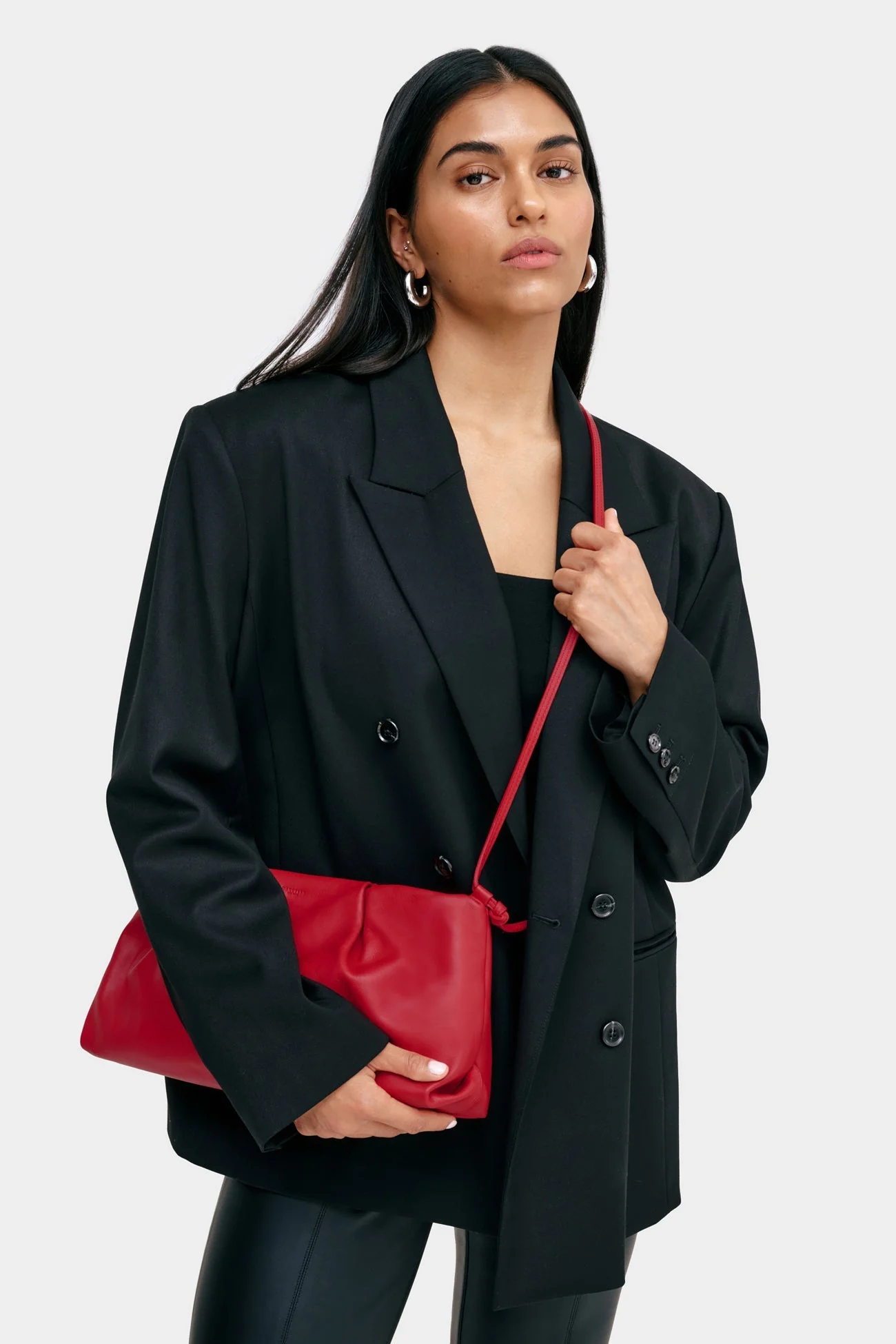 Rory Crossbody Purse | Red - Image 6