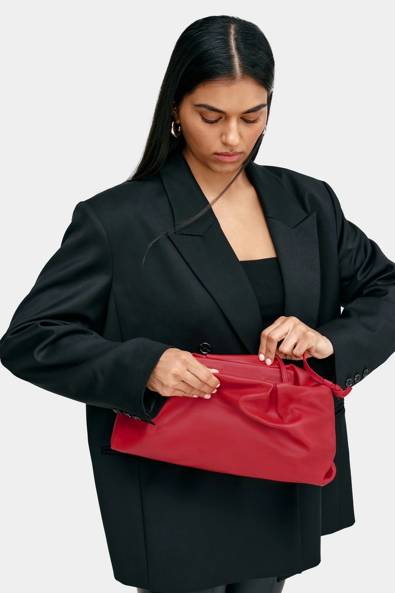 Rory Crossbody Purse | Red - Image 7