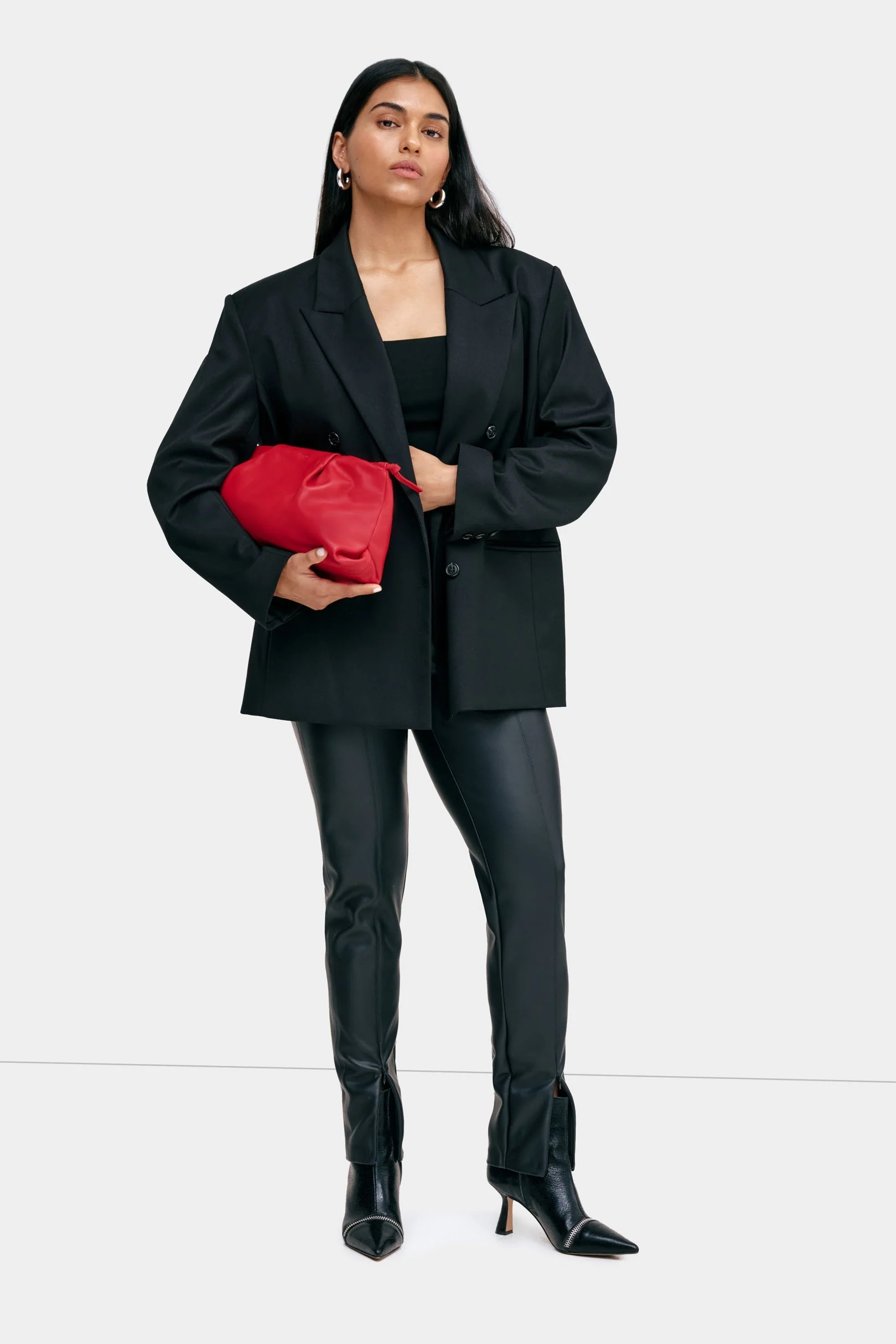 Rory Crossbody Purse | Red - Image 8