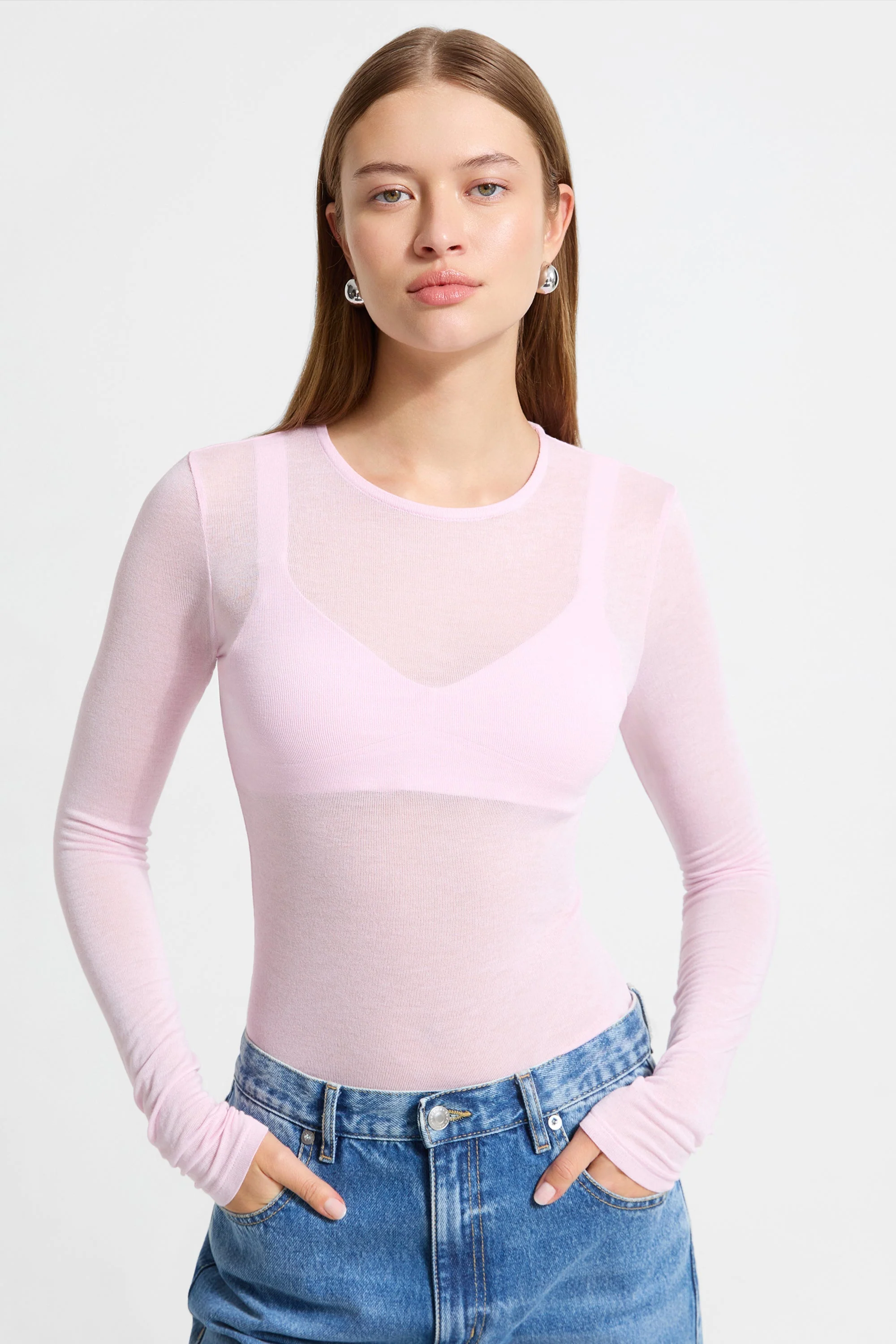 Sara Long Sleeve Top | Chestnut - Image 10