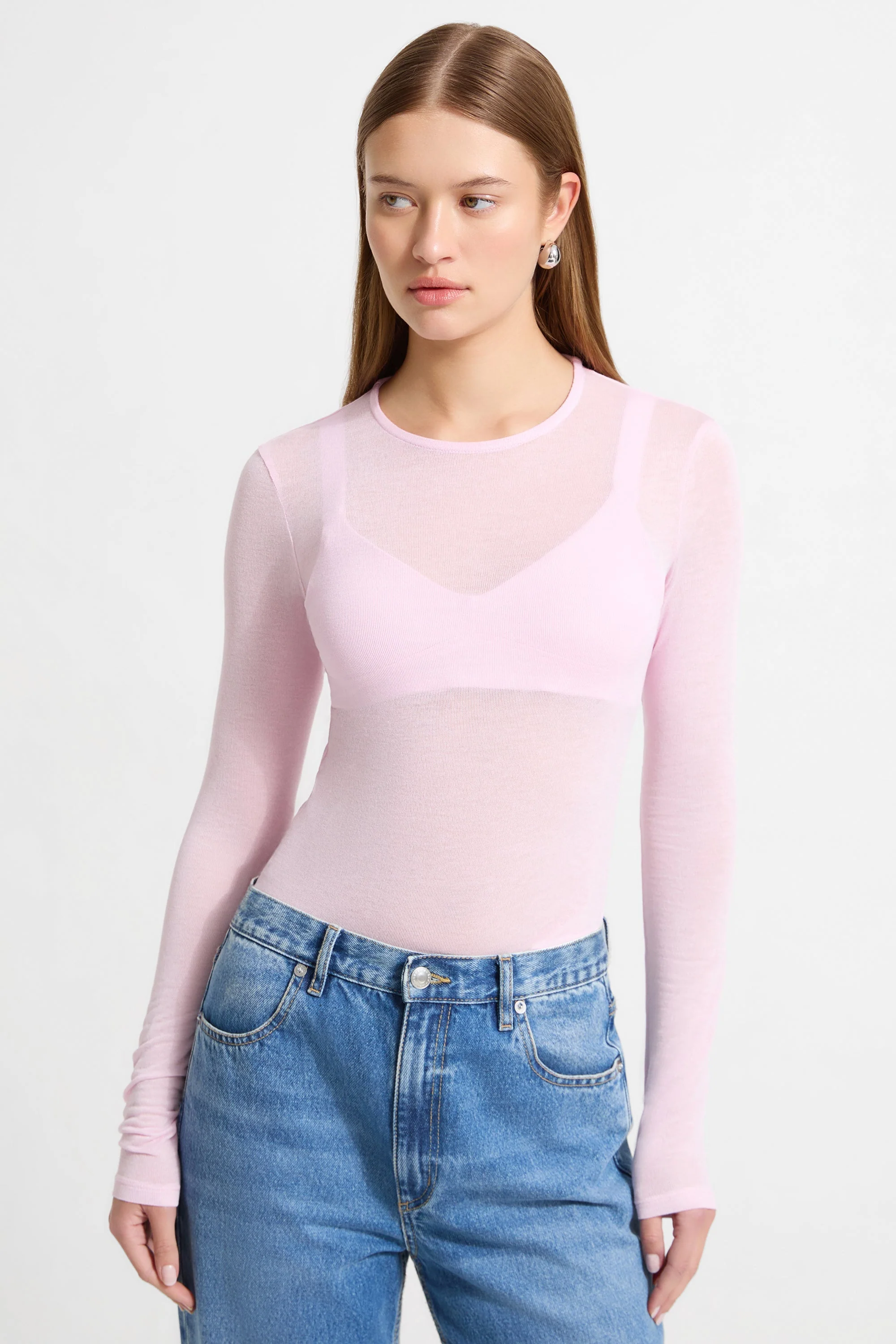 Sara Long Sleeve Top | Chestnut - Image 11