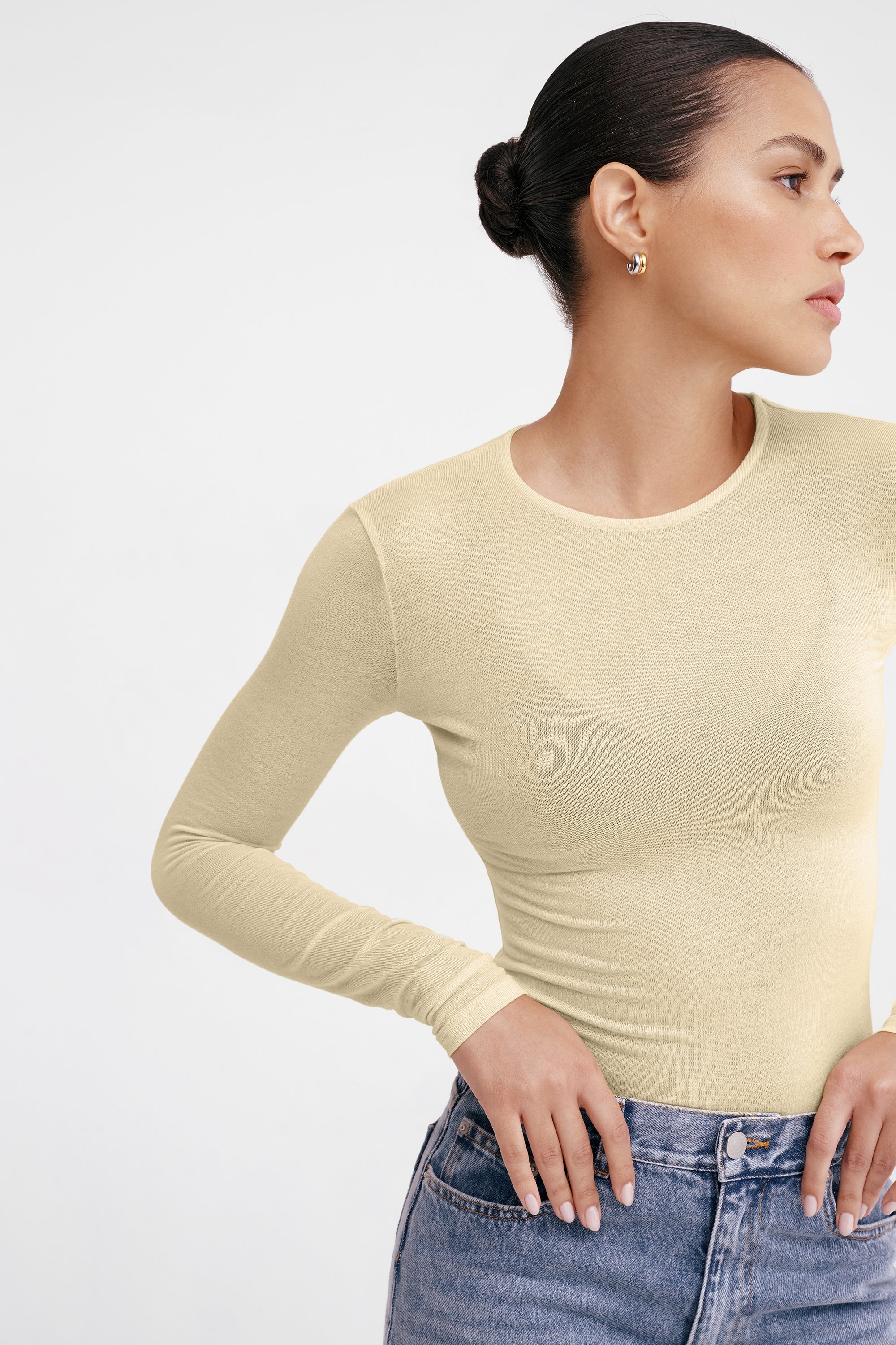 Sara Long Sleeve Top | Chestnut - Image 17