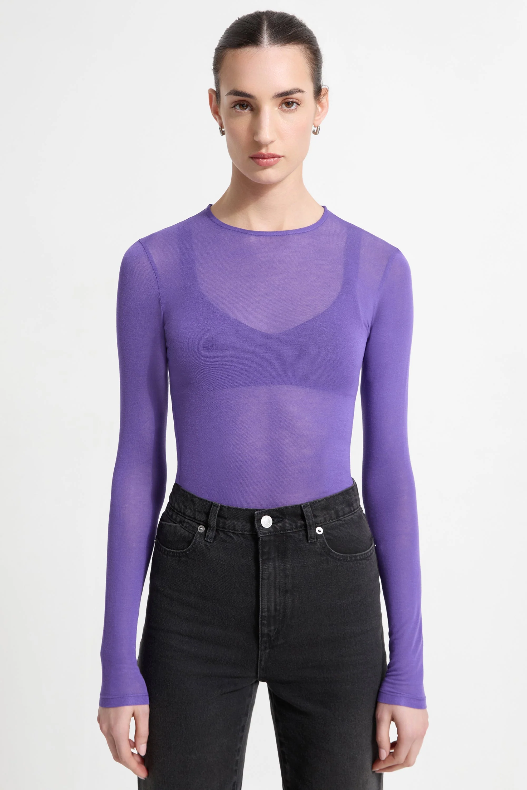 Sara Long Sleeve Top | Chestnut - Image 5