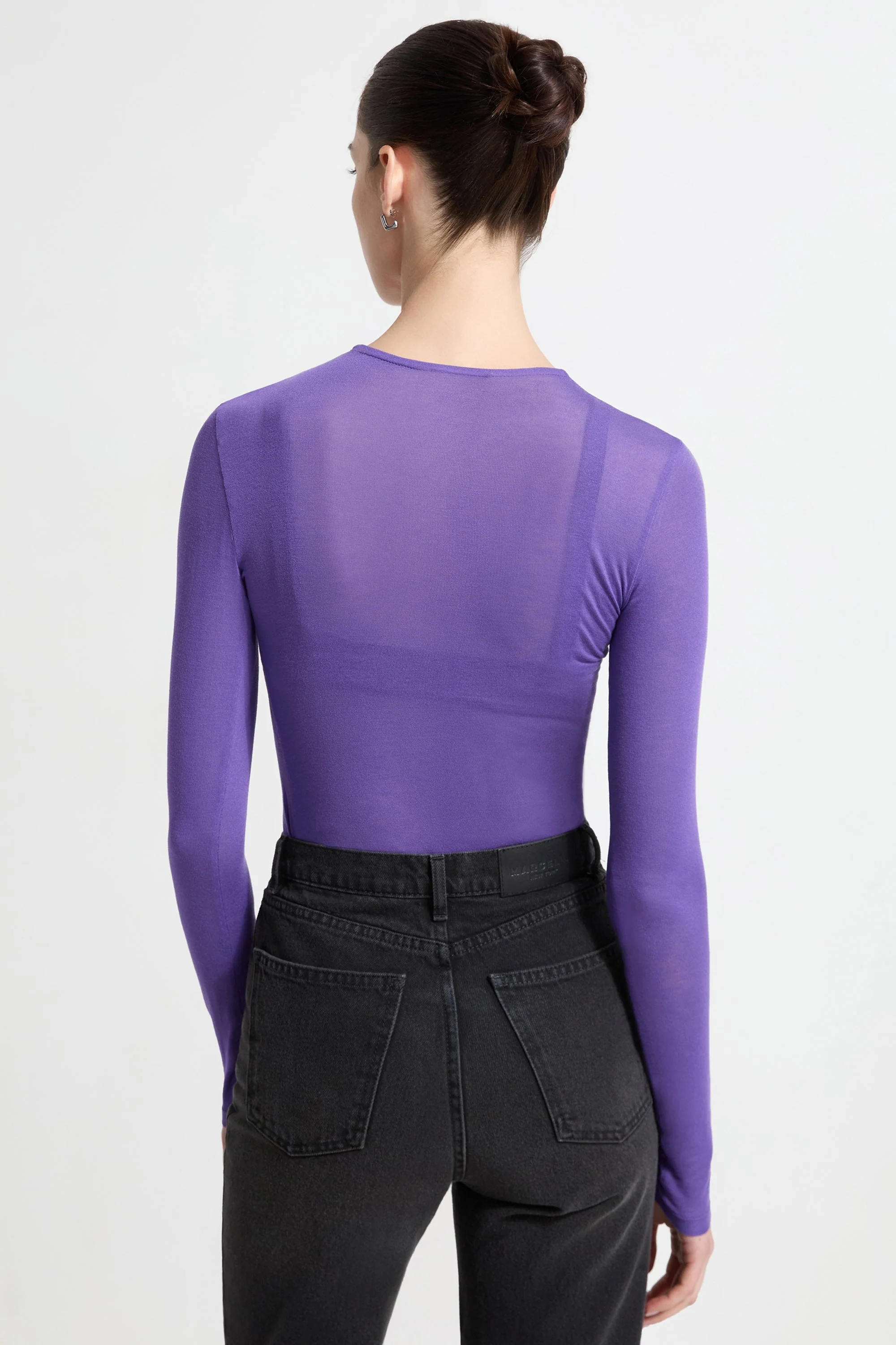 Sara Long Sleeve Top | Chestnut - Image 7
