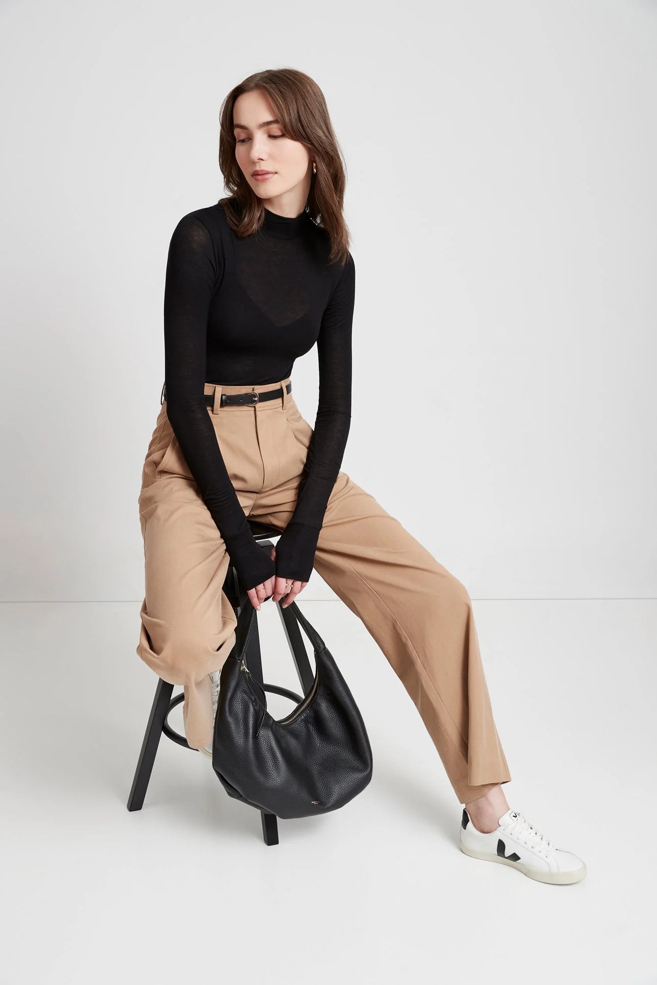 Sheer Addy Top | Light Beige - Image 13