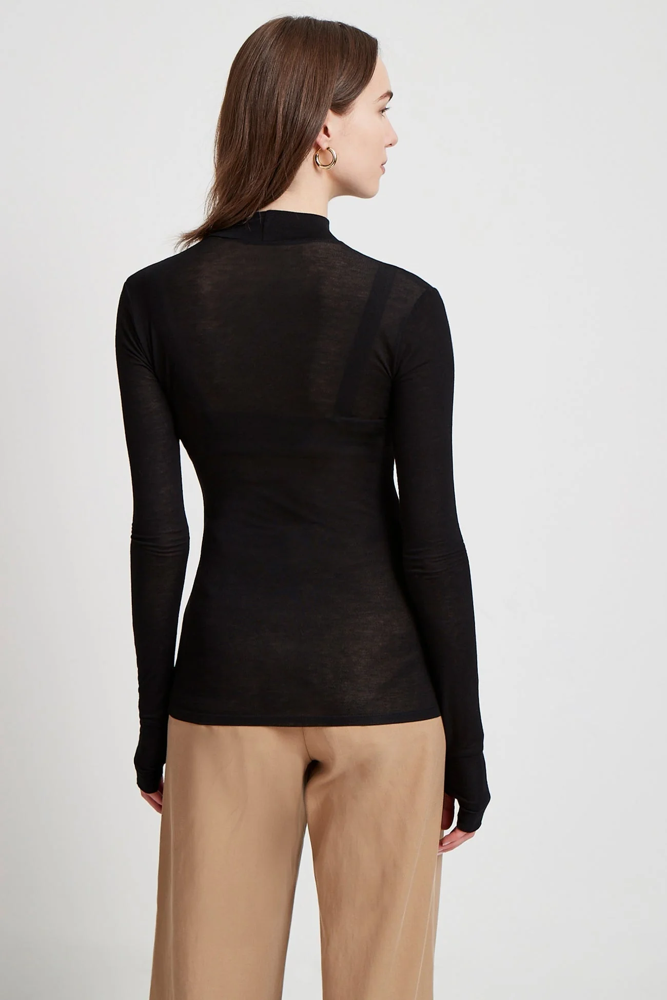 Sheer Addy Top | Light Beige - Image 9