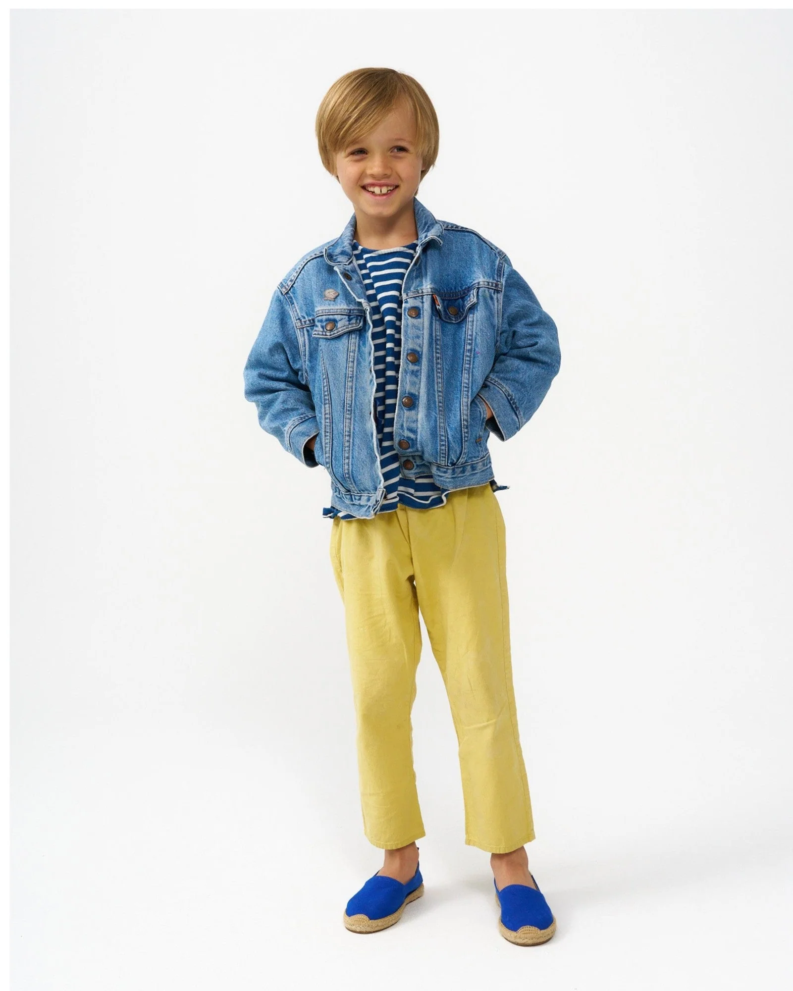 Kids | Dali Original Espadrille | French Blue - Image 2