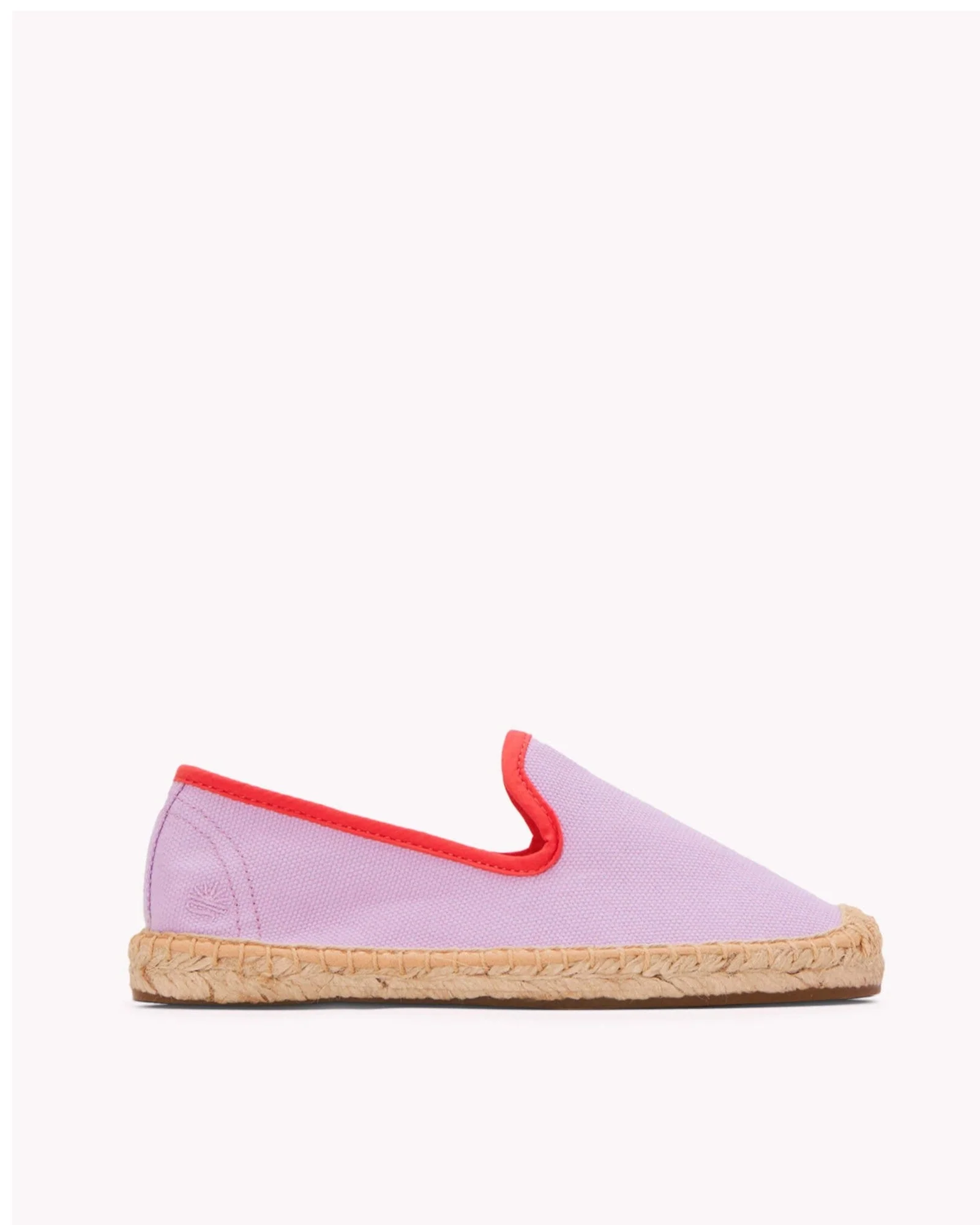 Kids | Smoking Espadrille | Woven Color | Lavender - Red