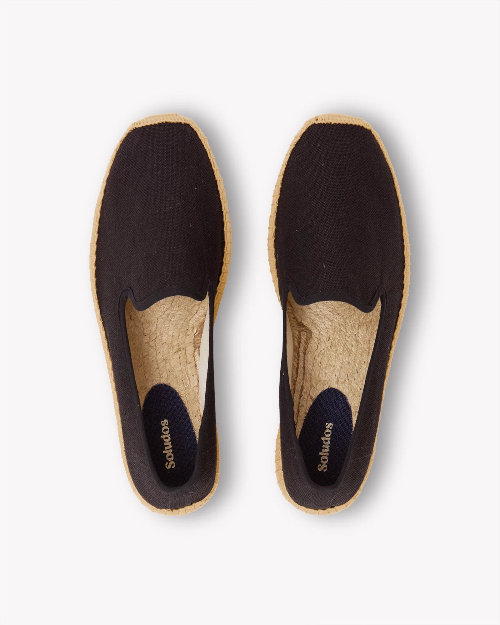 Mens | Smoking Espadrille | Woven Color | Noche Black - Tonal - Image 4