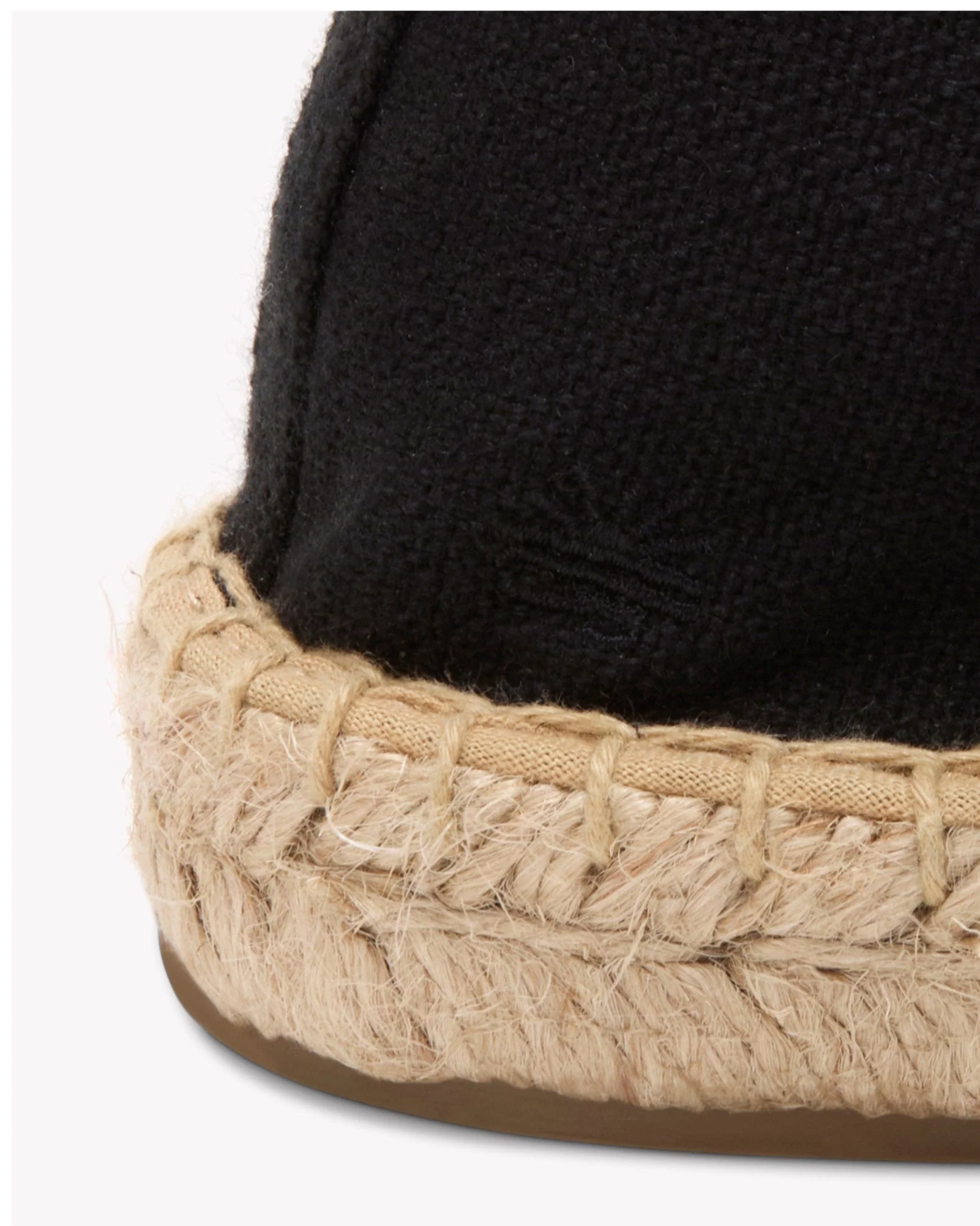 Mens | Smoking Espadrille | Woven Color | Noche Black - Tonal - Image 5