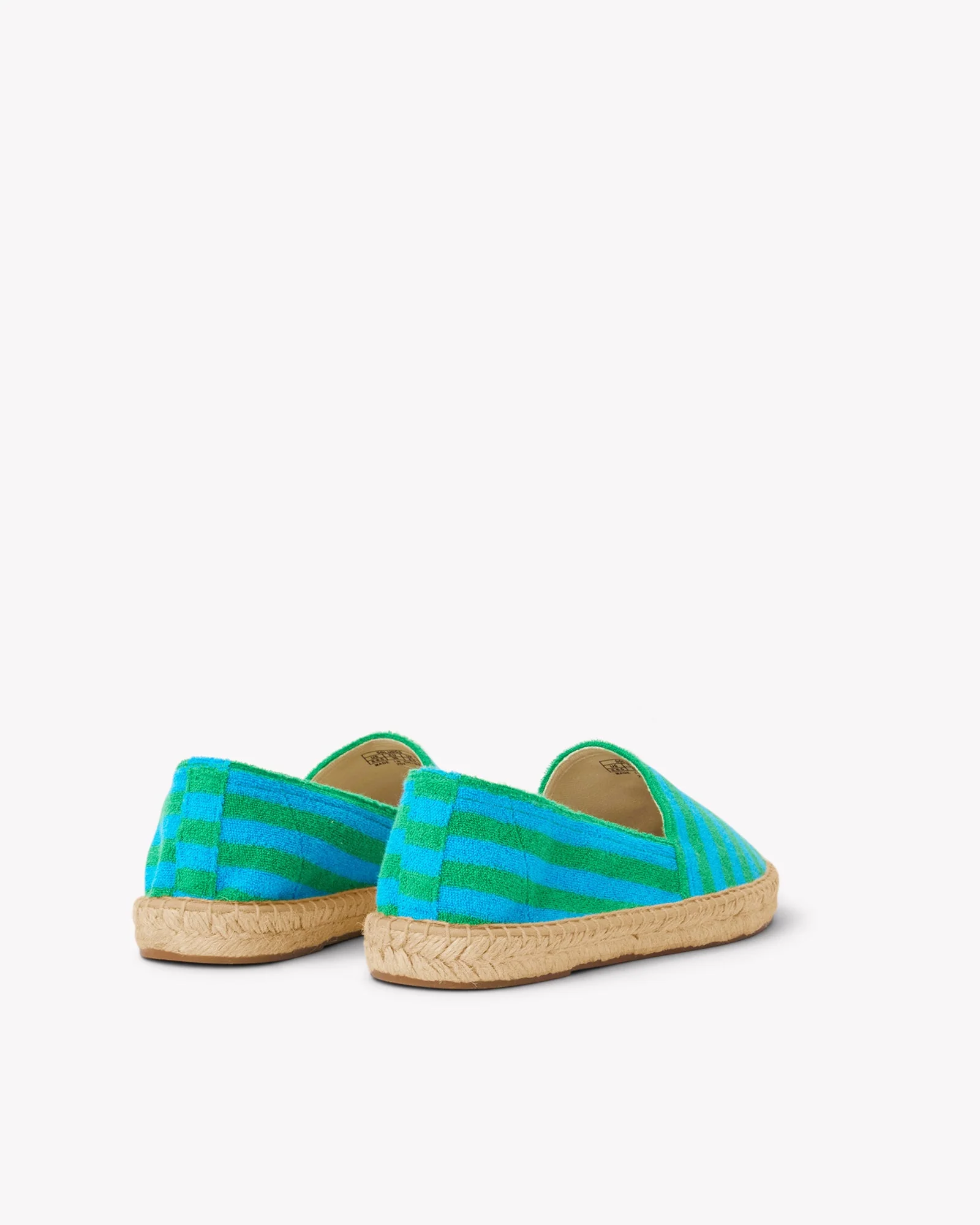 Womens | Original Espadrille | Terry | Blue-Green - Image 4