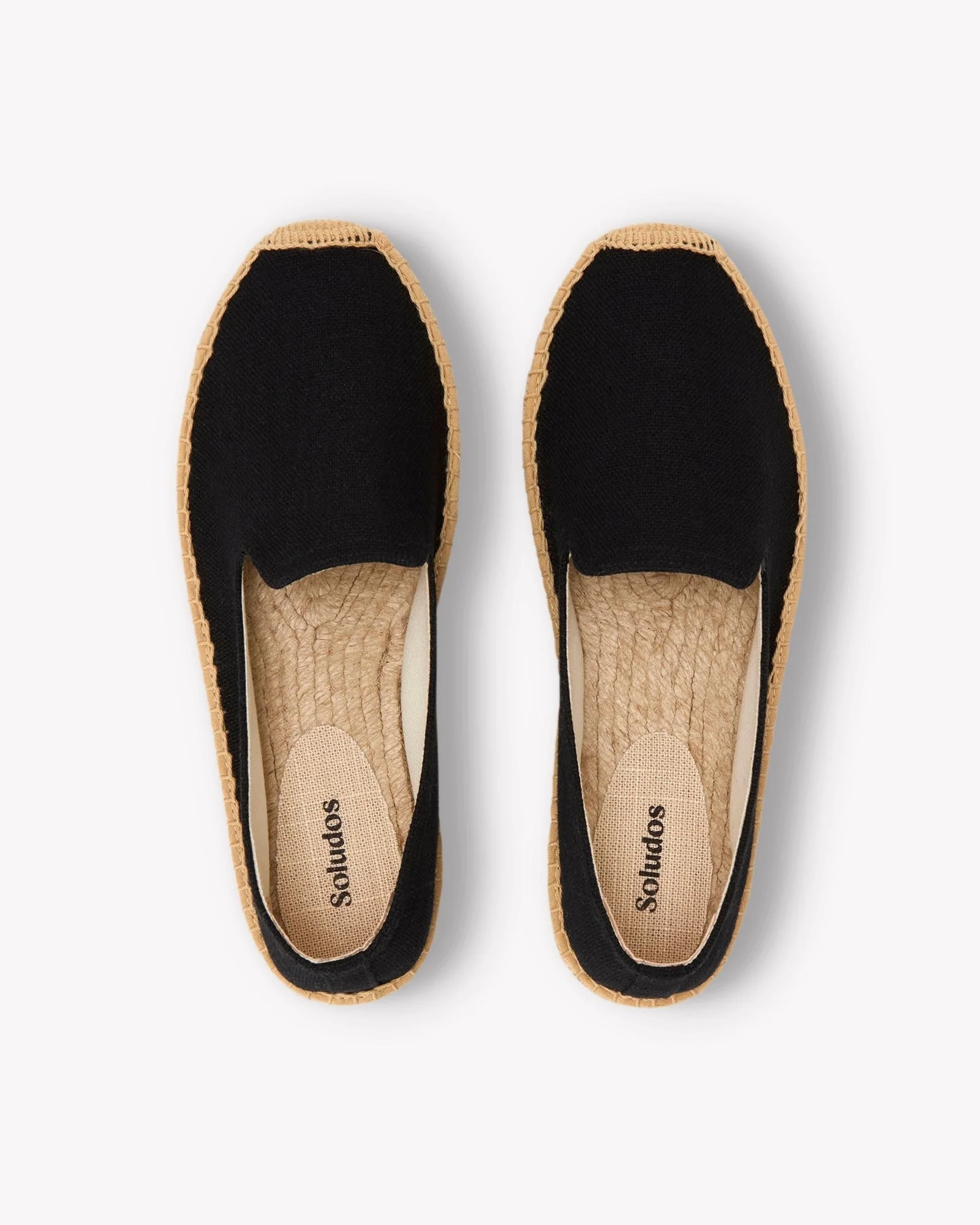 Womens | Smoking Espadrille | Woven Color | Noche Black - Image 5