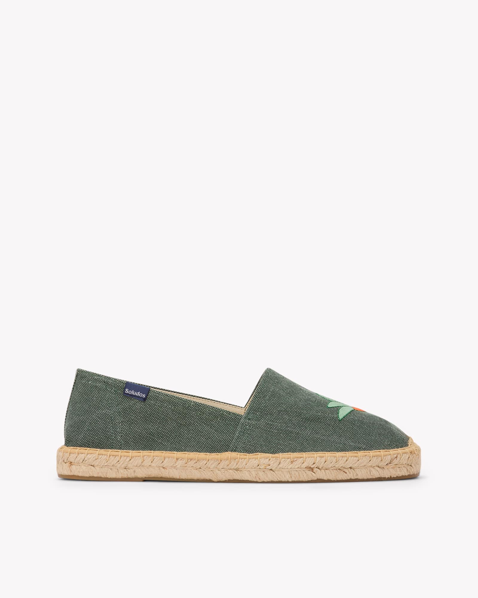 Mens | Original Espadrille | Embroidery | Cardenxe - Vintage Green - Image 5