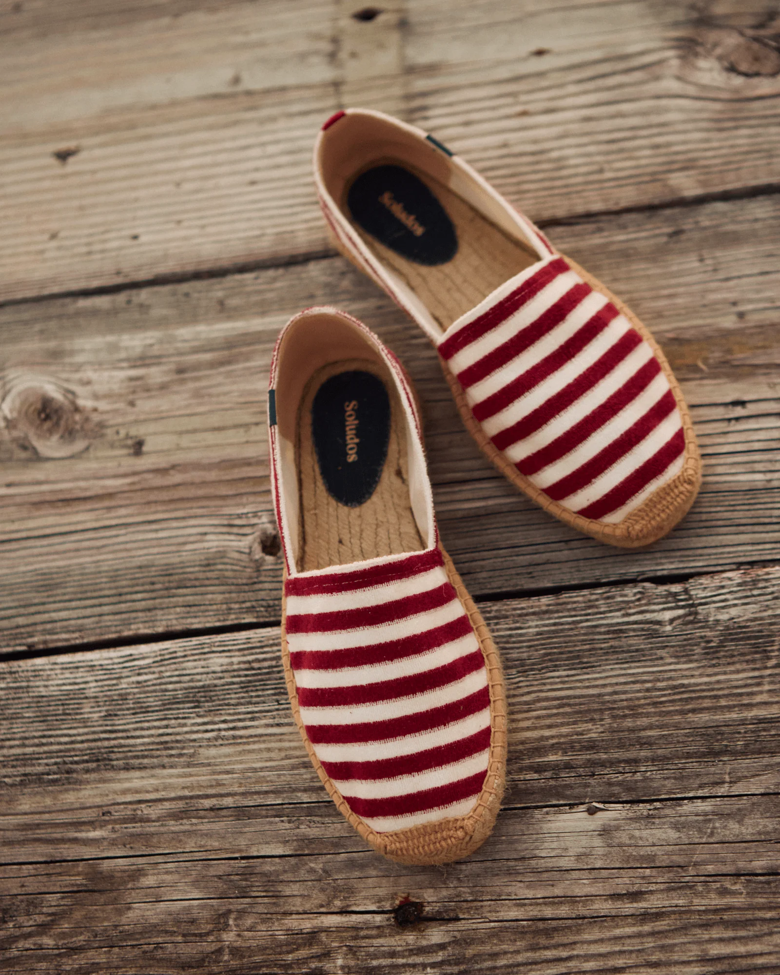 Mens | Original Espadrille | Terry | Burgundy-Natural - Image 7