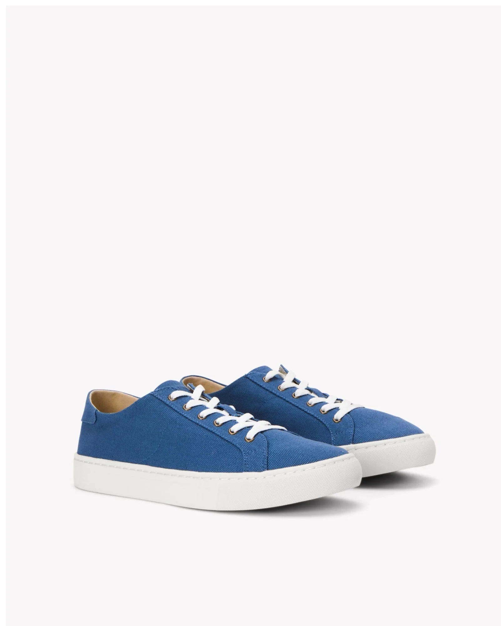 Mens | Ibiza Canvas Sneaker | Laguna Blue - Image 2