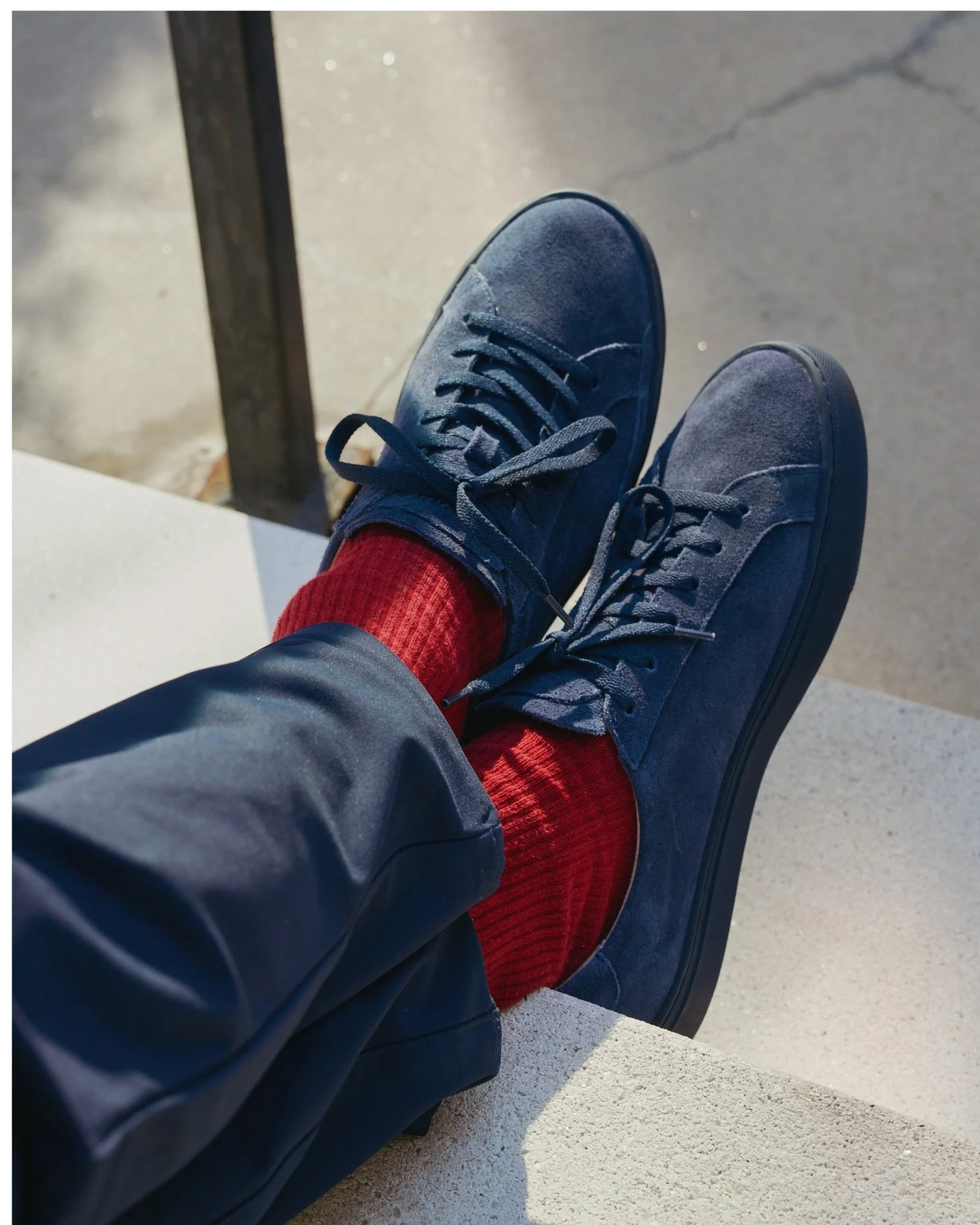 Mens | Ibiza Classic Sneaker | Armada Blue - Image 6