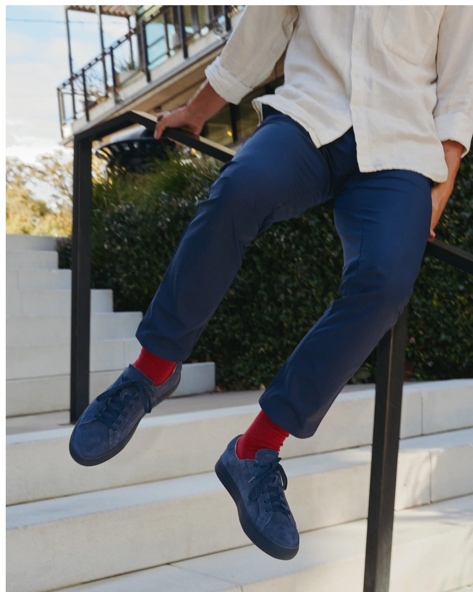 Mens | Ibiza Classic Sneaker | Armada Blue - Image 7