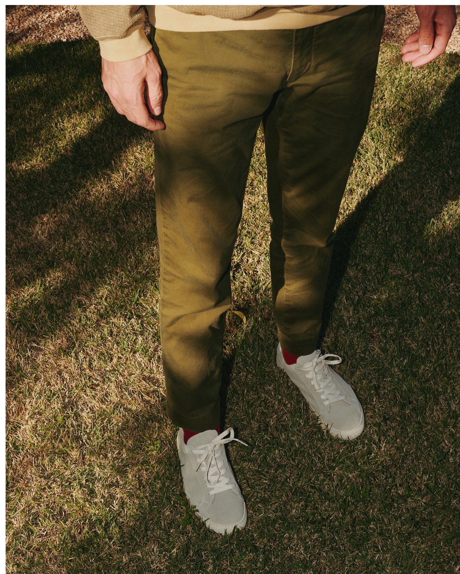 Mens | Ibiza Classic Sneaker | Stucco Gray - Image 7