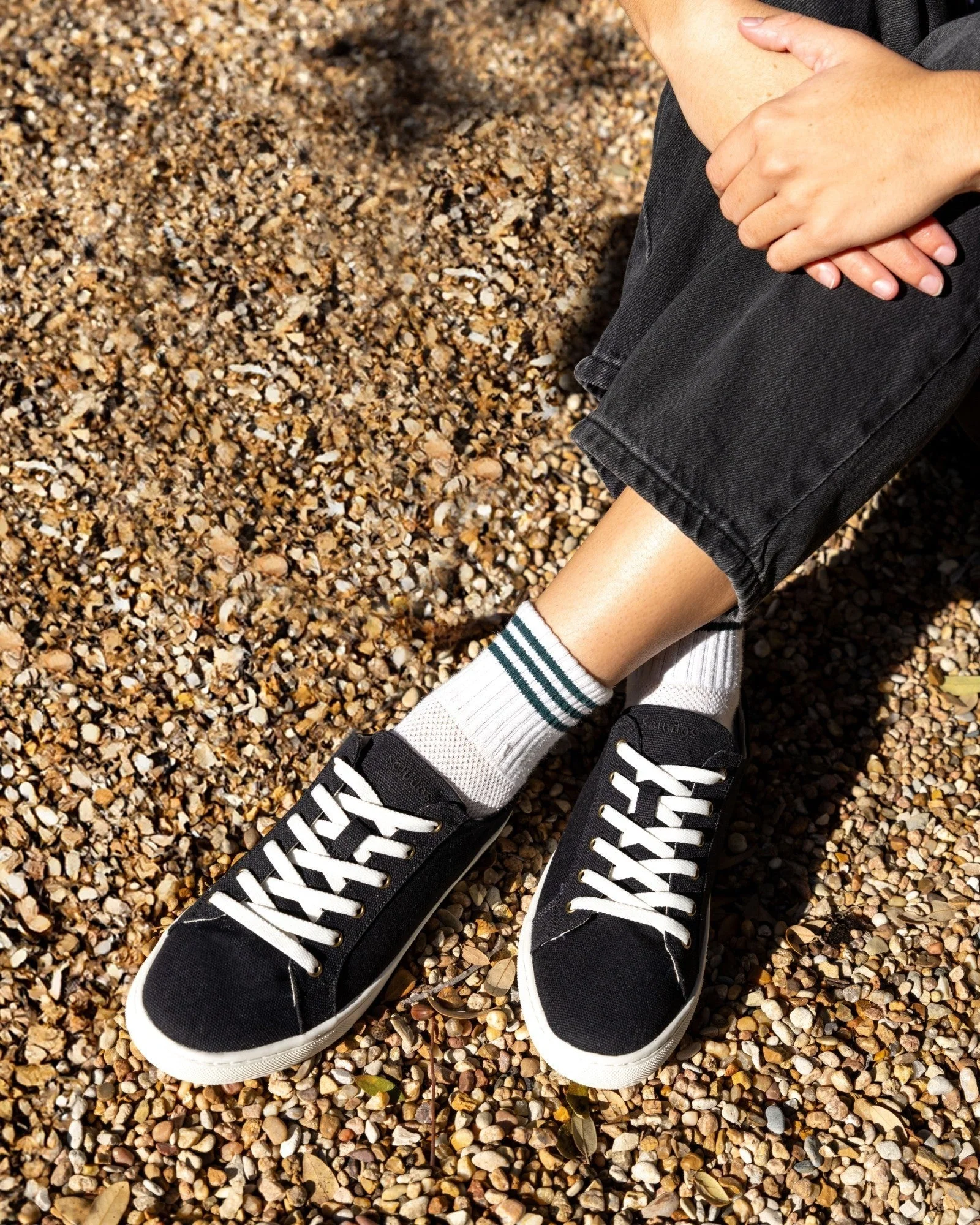 Womens | Ibiza Canvas Sneaker | Noche Black - Image 5